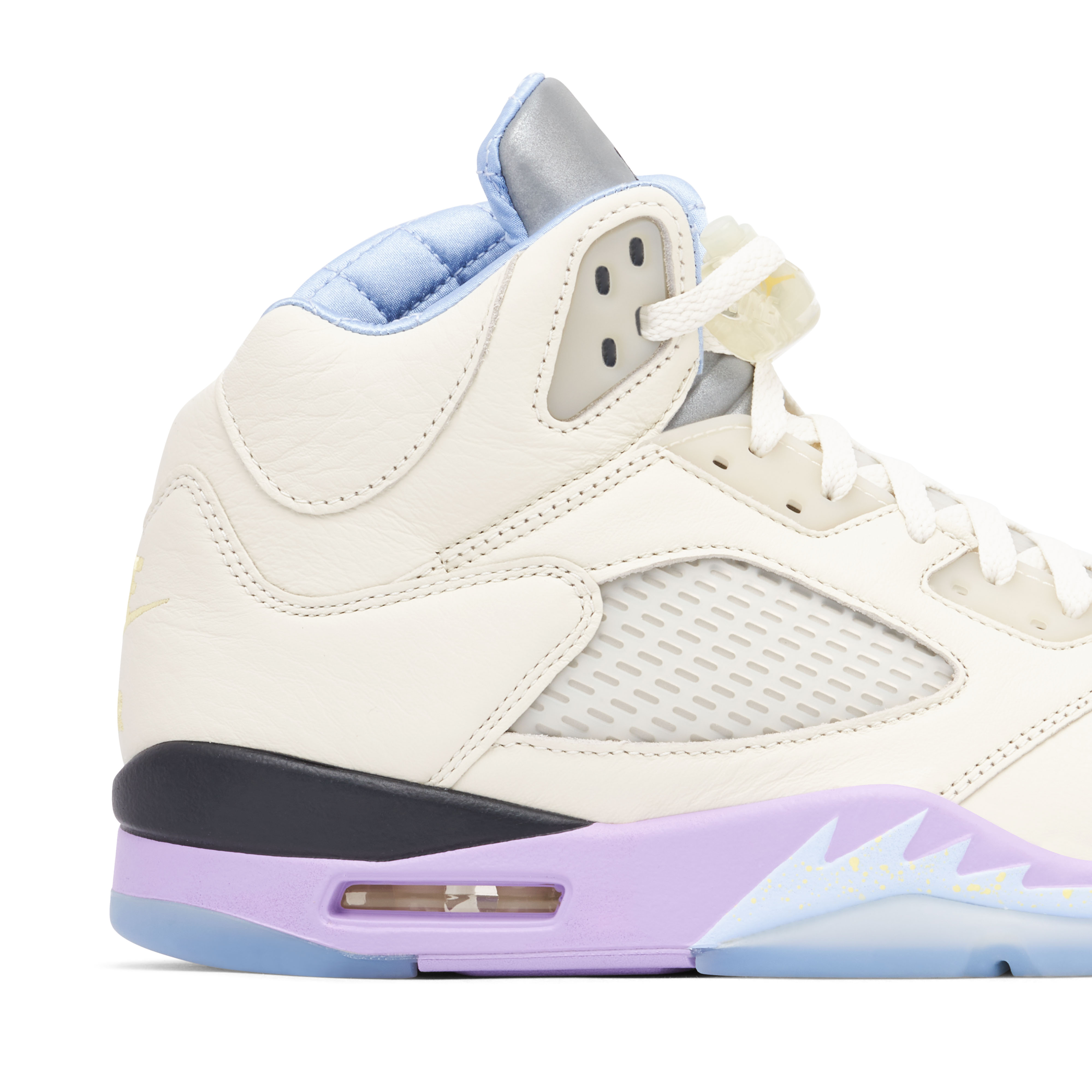 Jordan 5 shop white blue