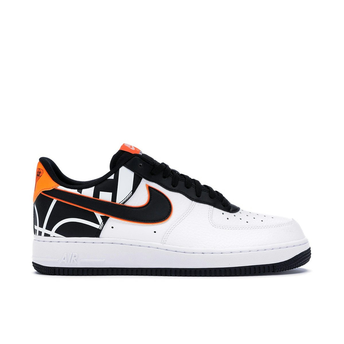 AIR FORCE 1 : BLACK , ORANGE & PURPLE