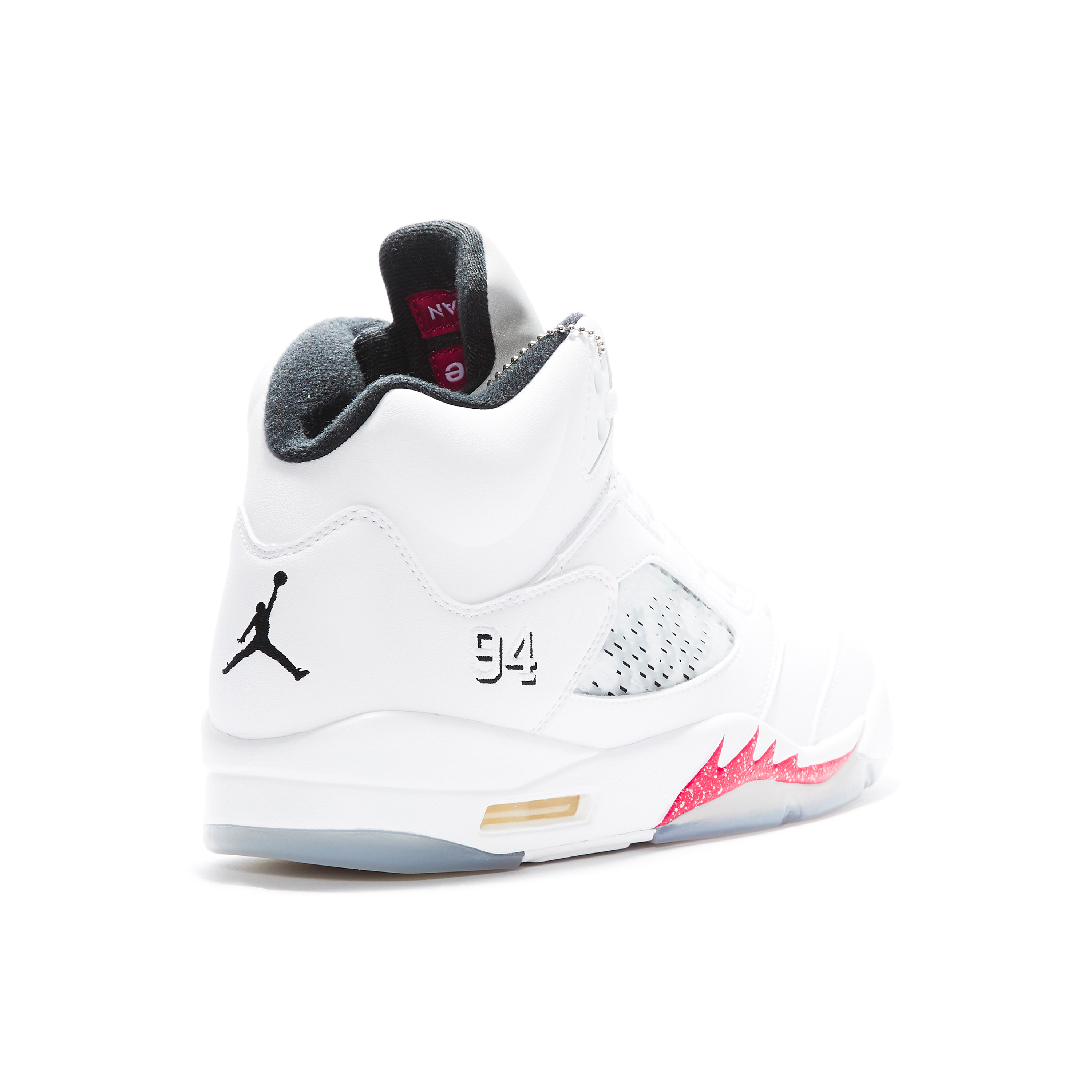 Air jordan 5 retro supreme sale white