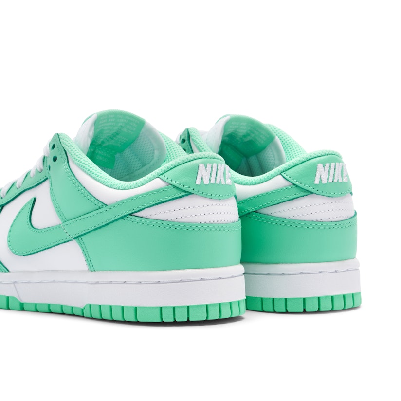Women Nike Dunk low green glow