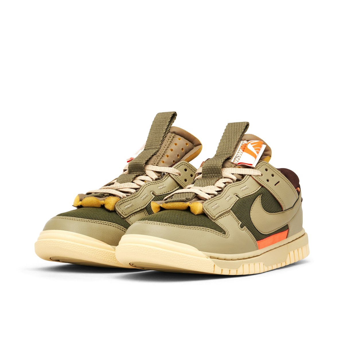 Nike Air Dunk Jumbo Medium Olive DV0821200 Laced