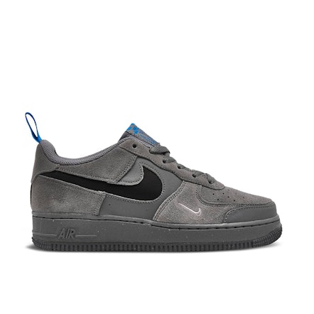 Men's Size 12 Nike Air Force 1 '07 LV8 Carbon Fiber White Black  Teal DR0155-100