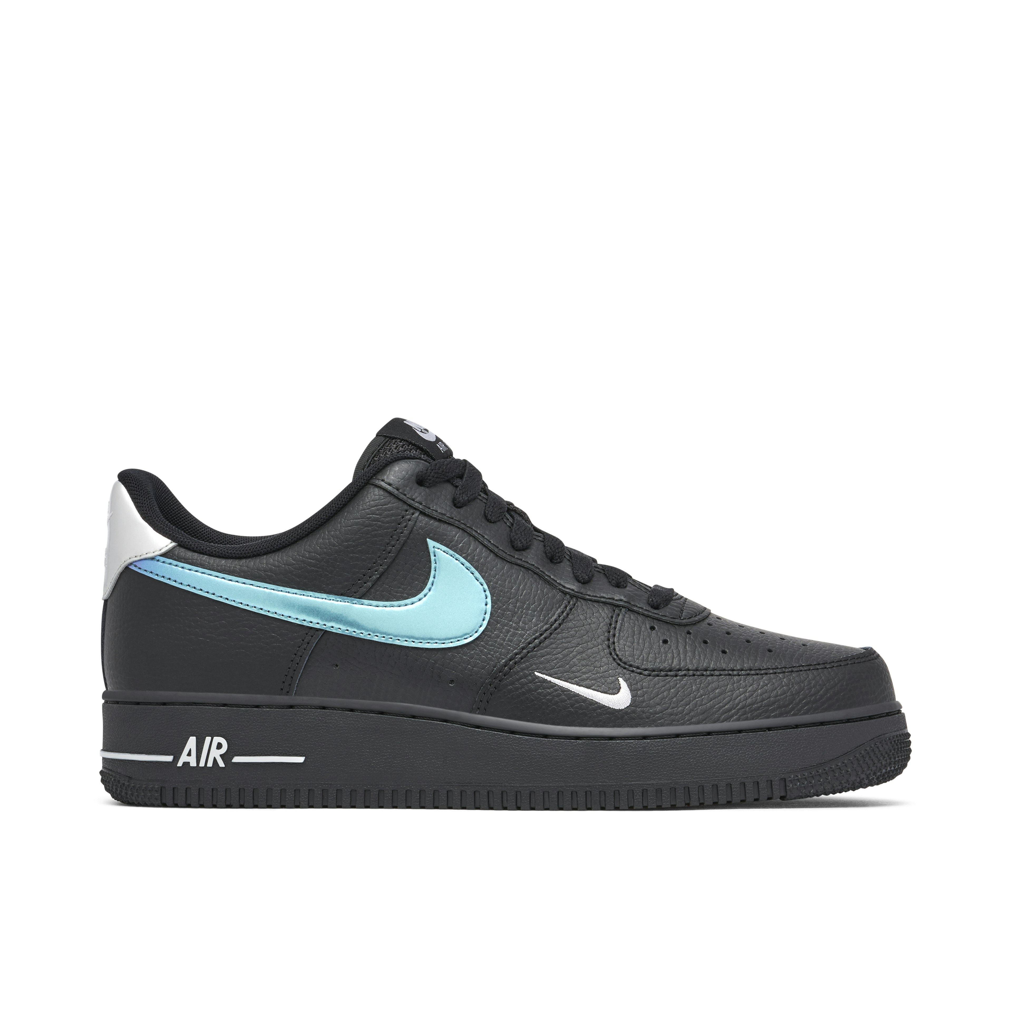 Nike Air Force 1 Low Black Blue Lightning | FD0654-001 | Laced