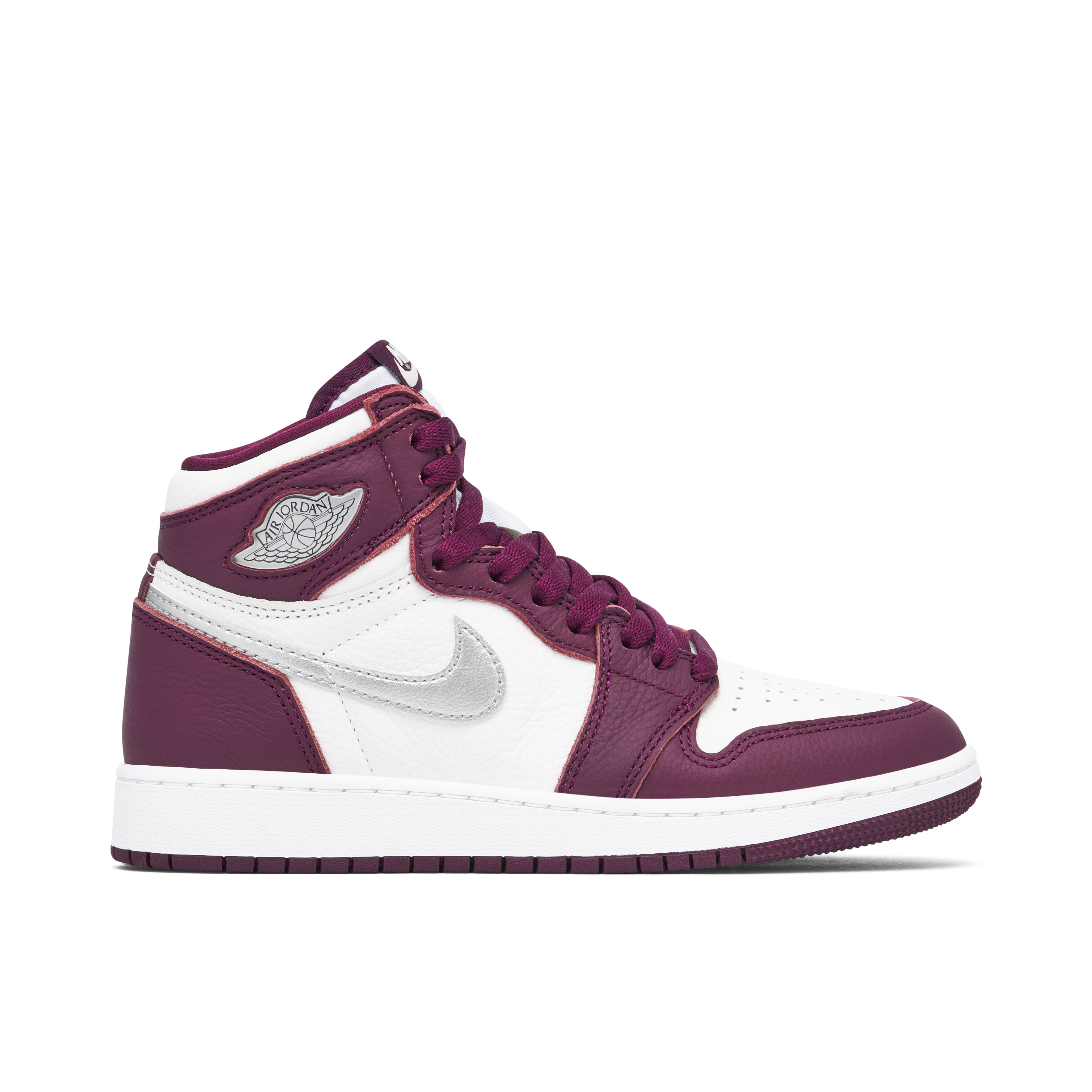 Jordan 1 Retro High Bordeaux GS | 575441-611 | Laced