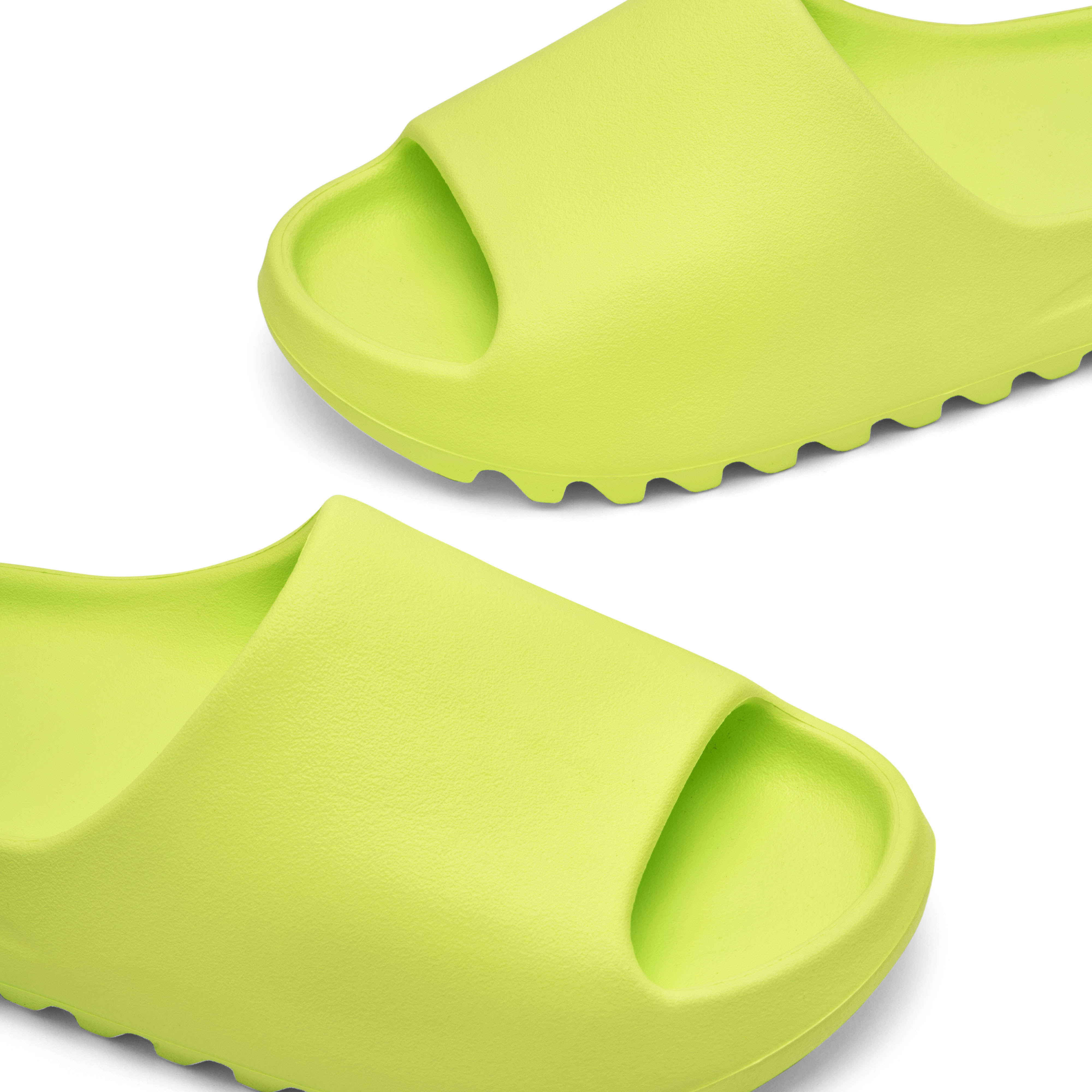 adidas YEEZY Yeezy ridged sole slides - Green