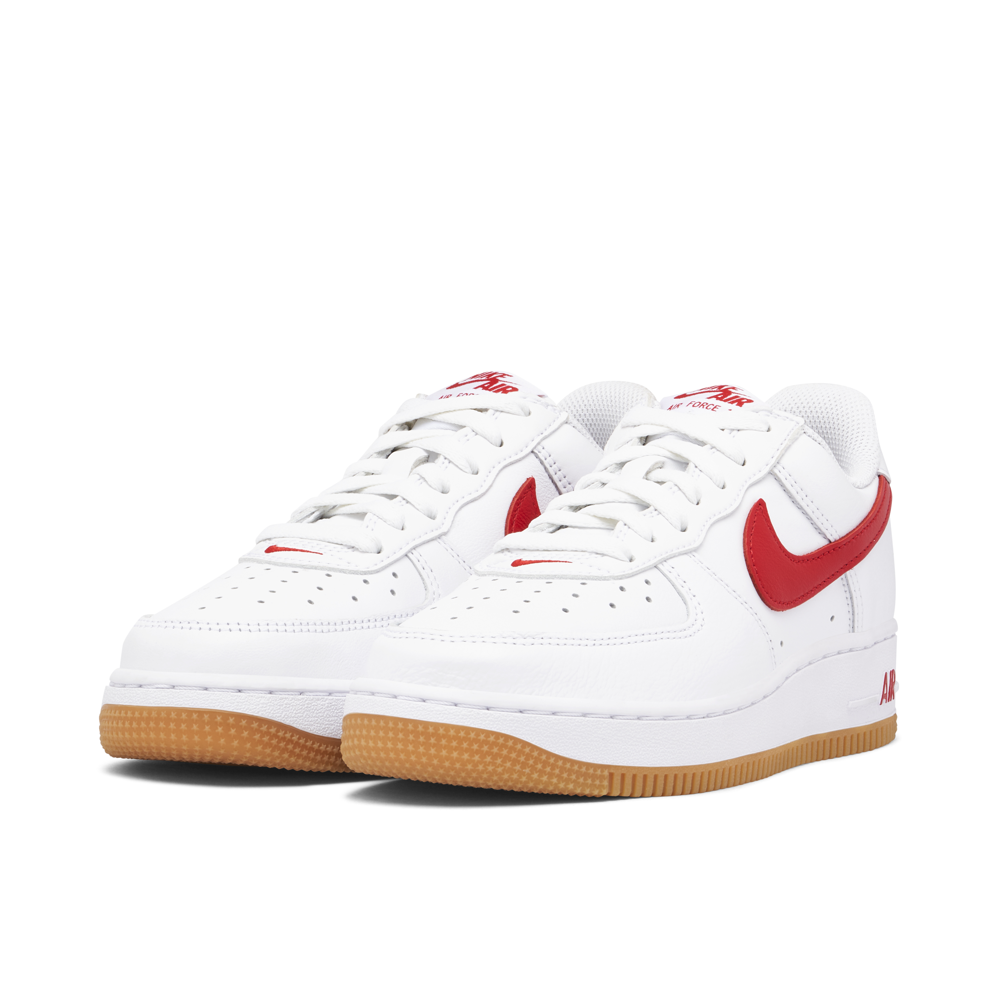 Nike air force 1 store 07 red and white