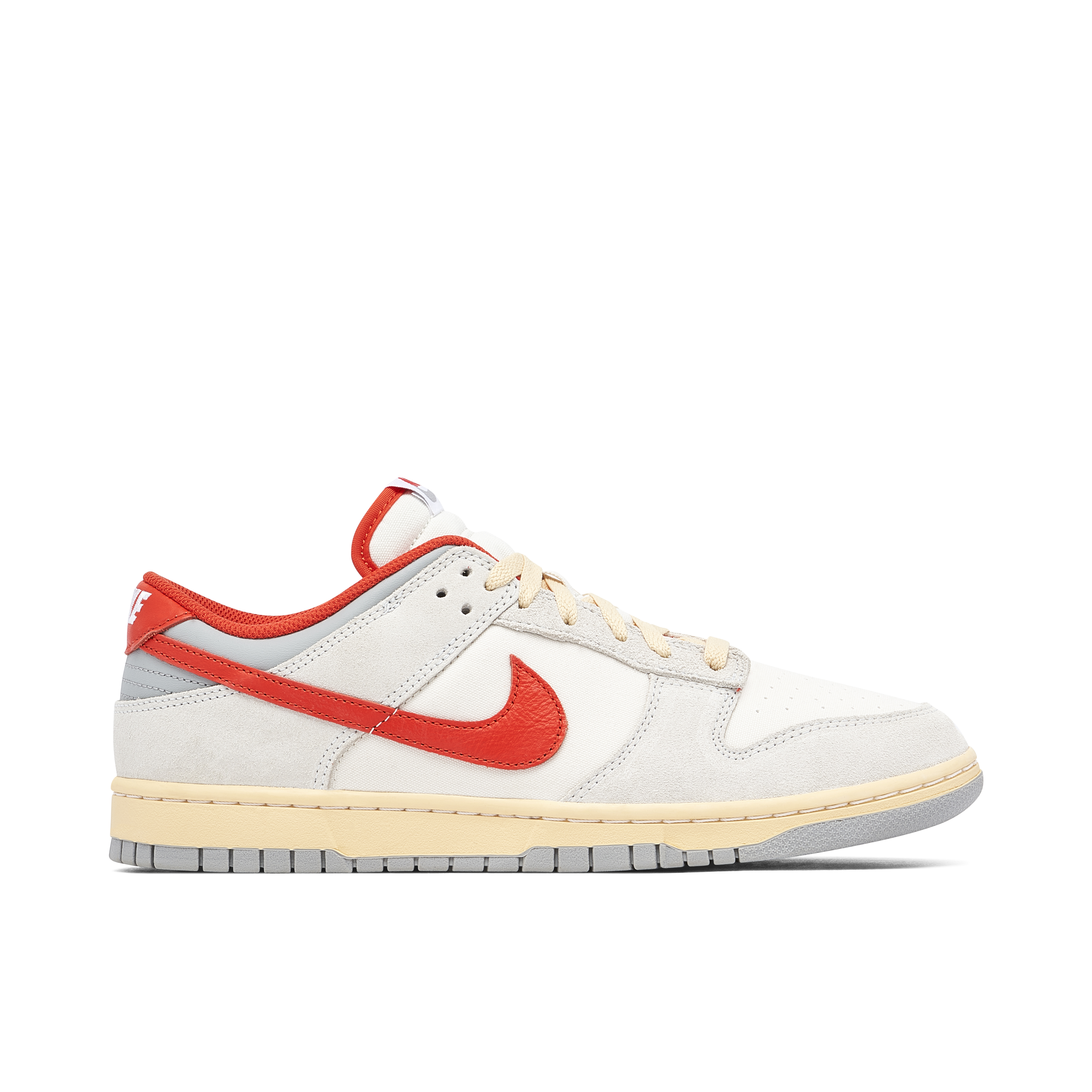 Nike Dunk Low Athletic Department Grey Red | FJ5429-133 | Laced