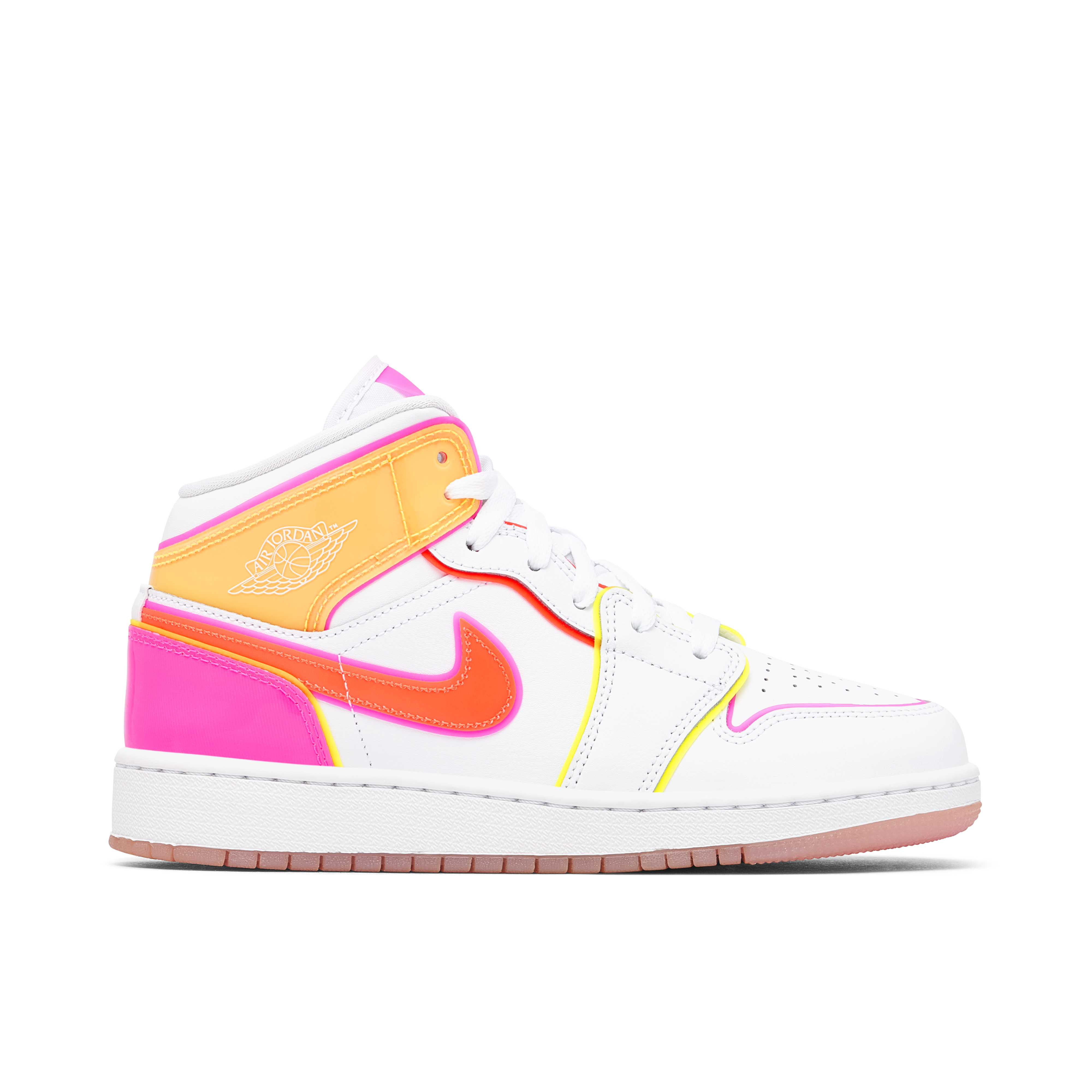 Jordan 1 rose discount fluo