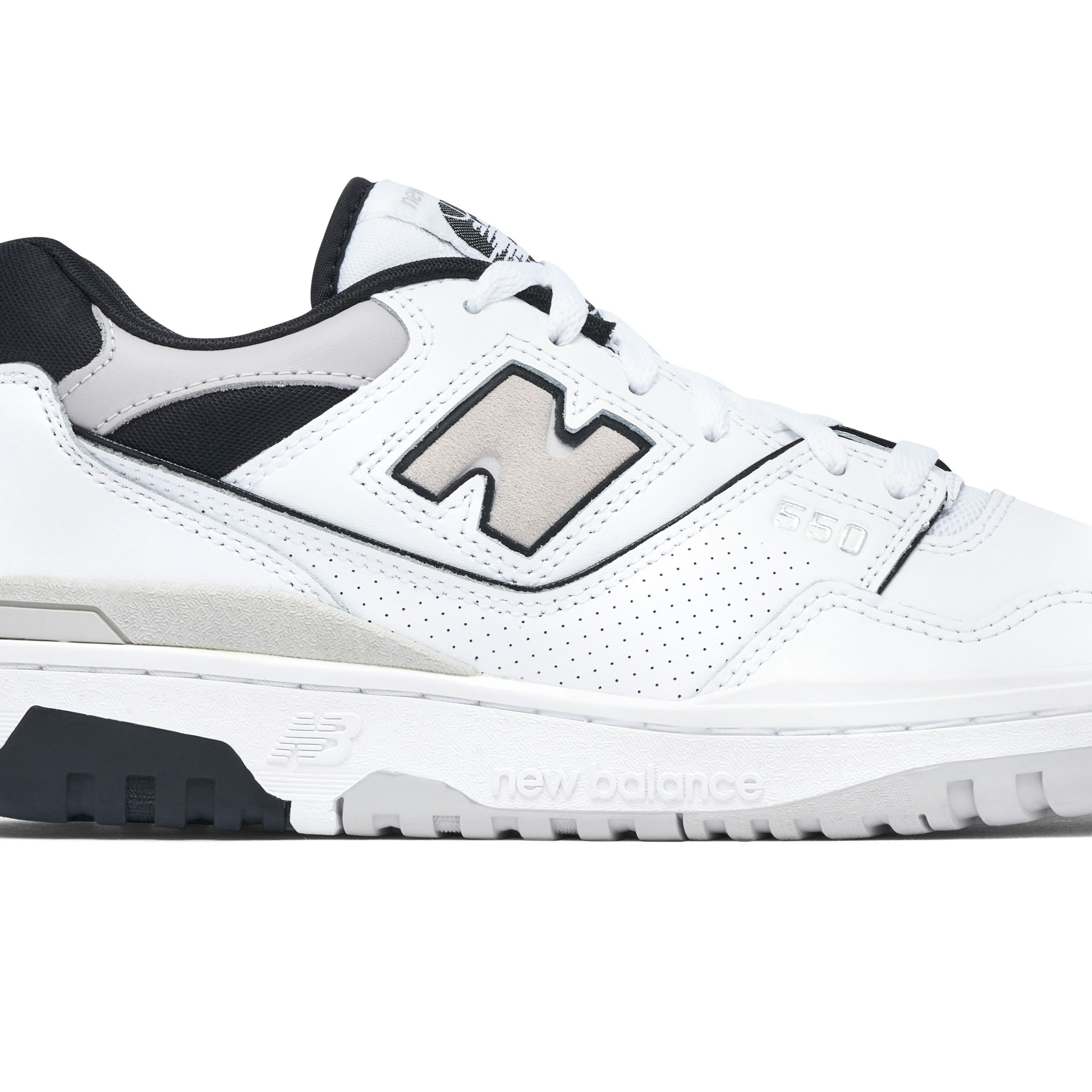 new balance 550 womens white black grey