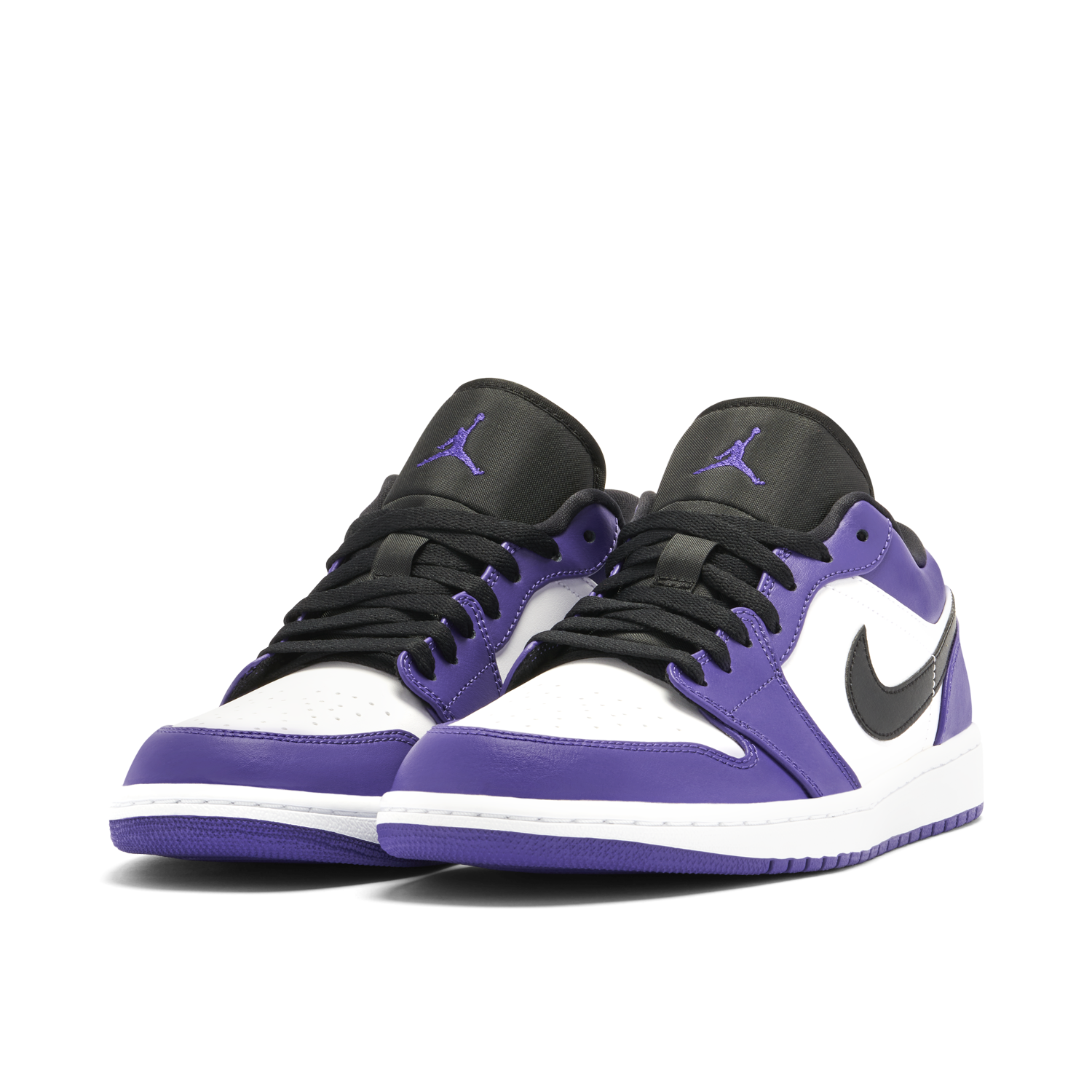 Limpia la habitación desencadenar látigo Air Jordan 1 Low Court Purple White | 553558-500 | Laced