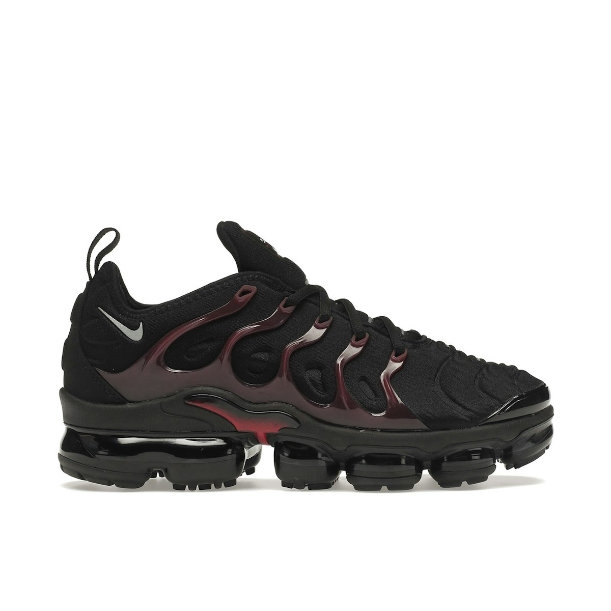 Nike air vapormax black red laces Clearance