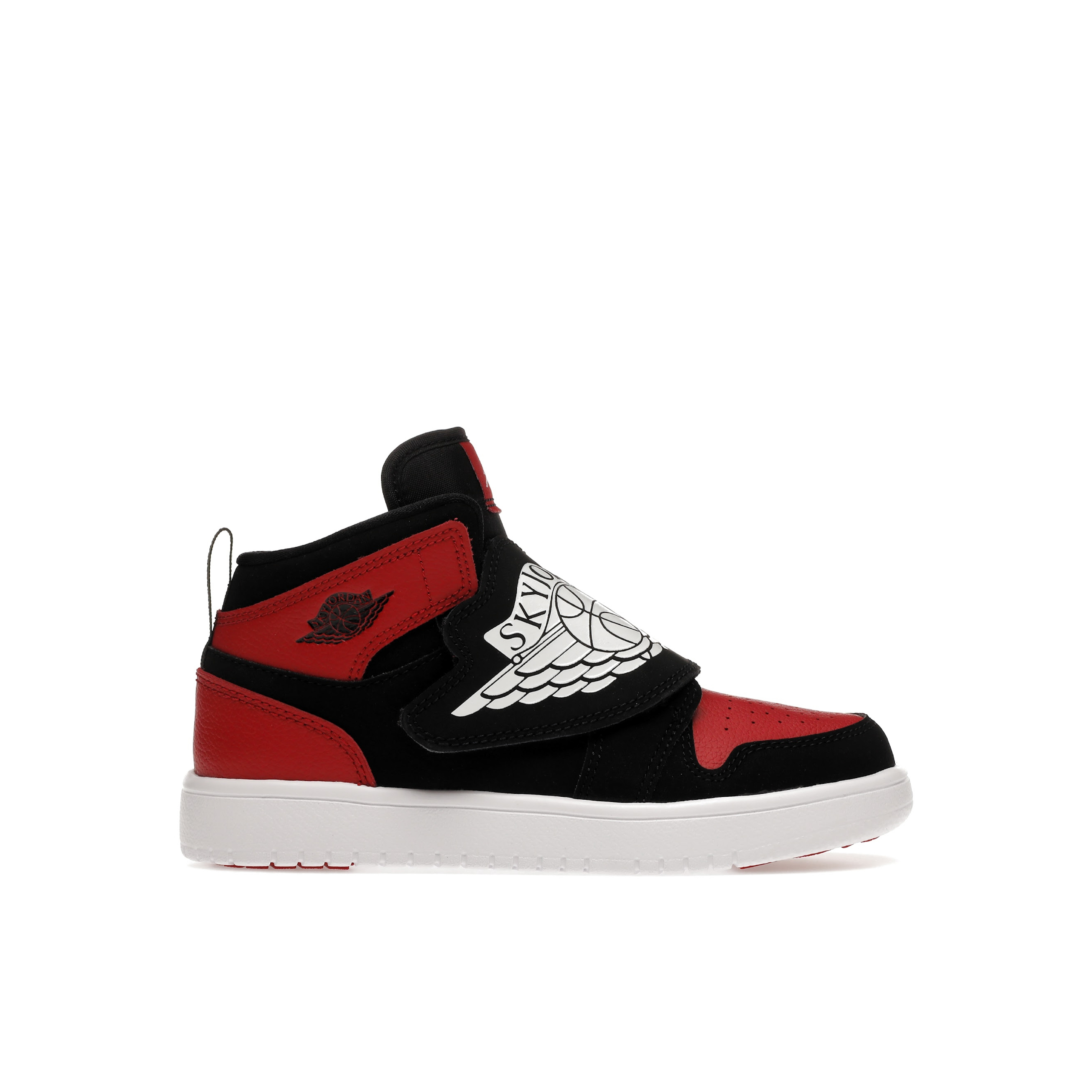 Sky Jordan 1 Bred Toe PS | BQ7197-001 | Laced