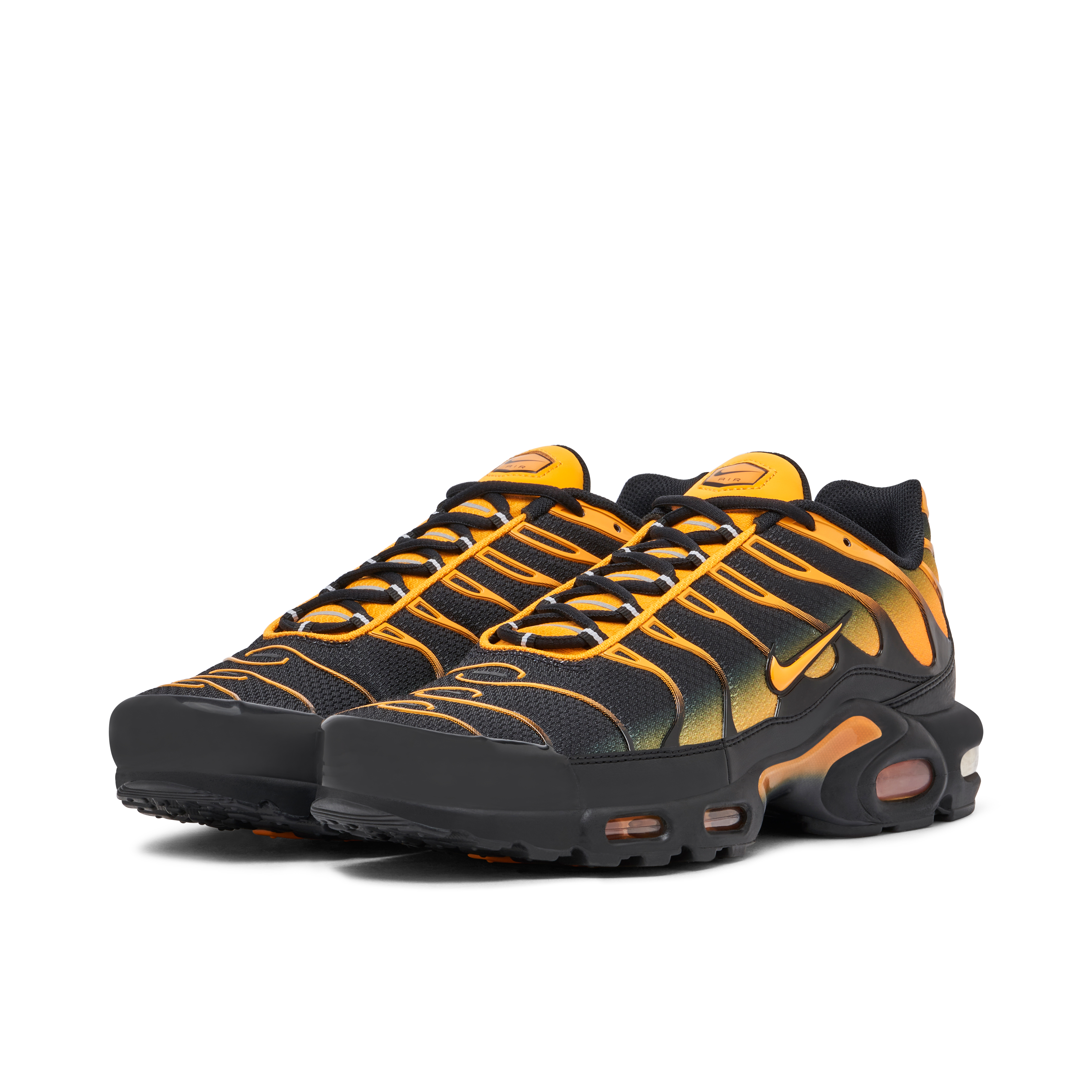 Nike air max plus 2024 tn se black orange