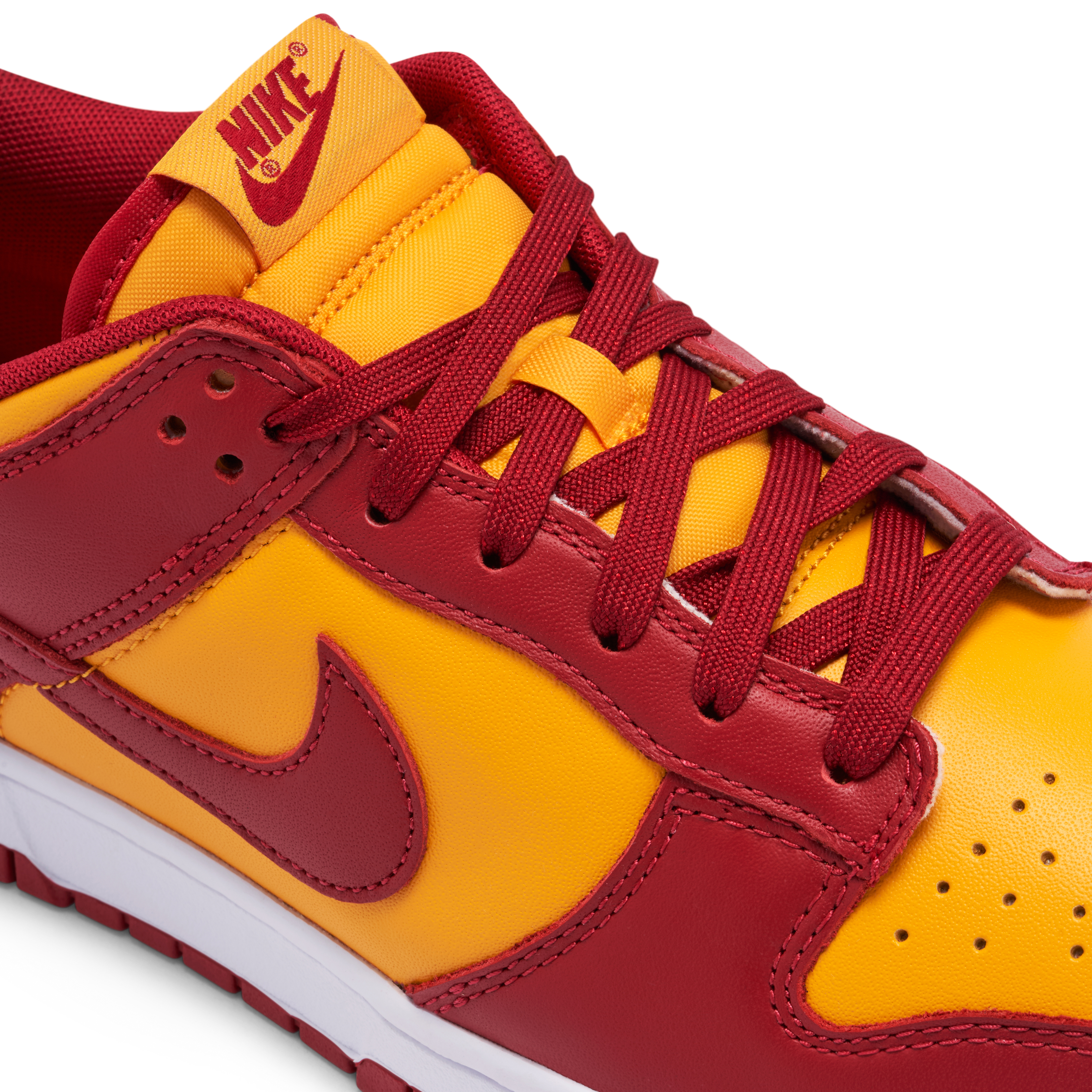 yellow and red dunks