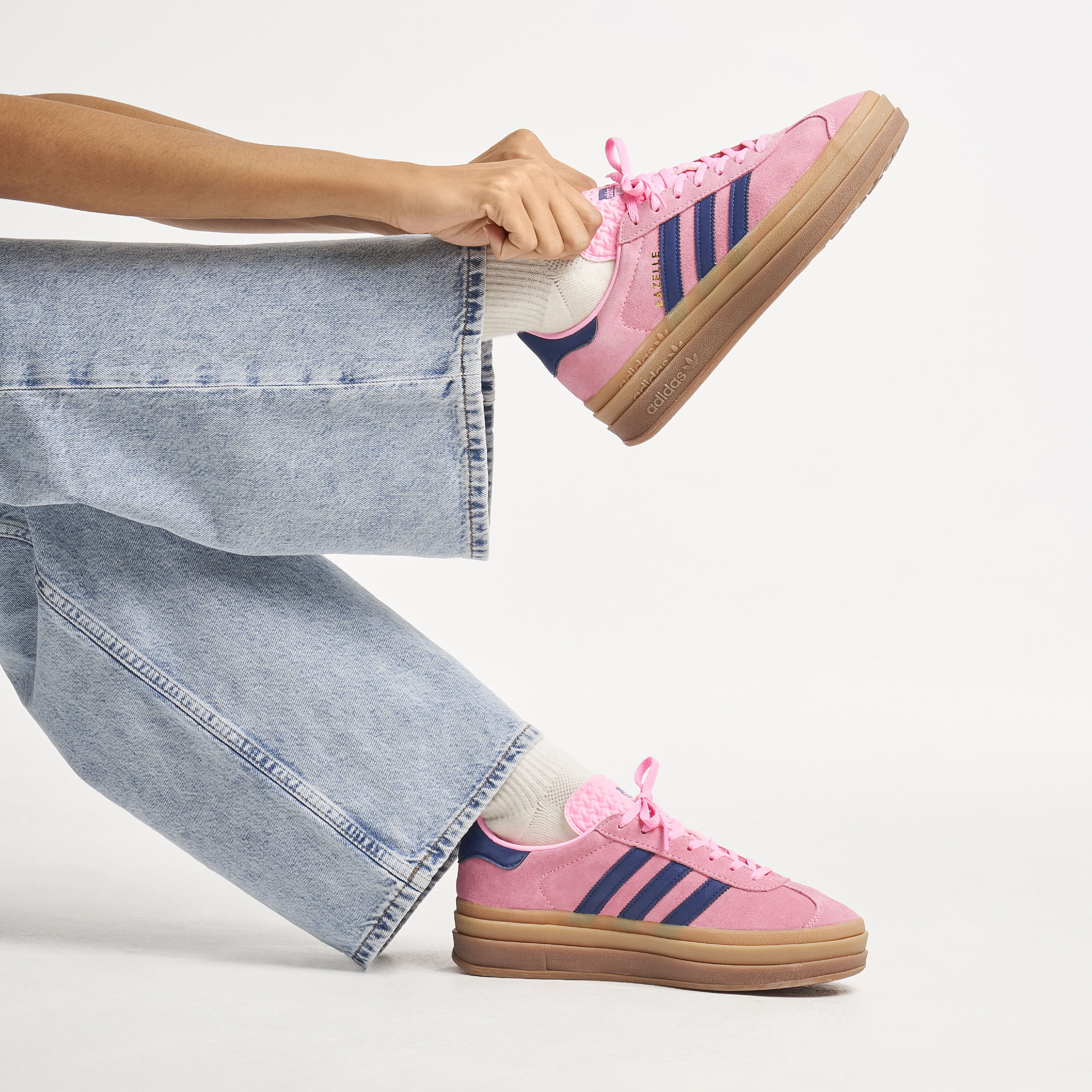 Adidas Gazelle Bold Pink Glow Womens | H06122 | Laced