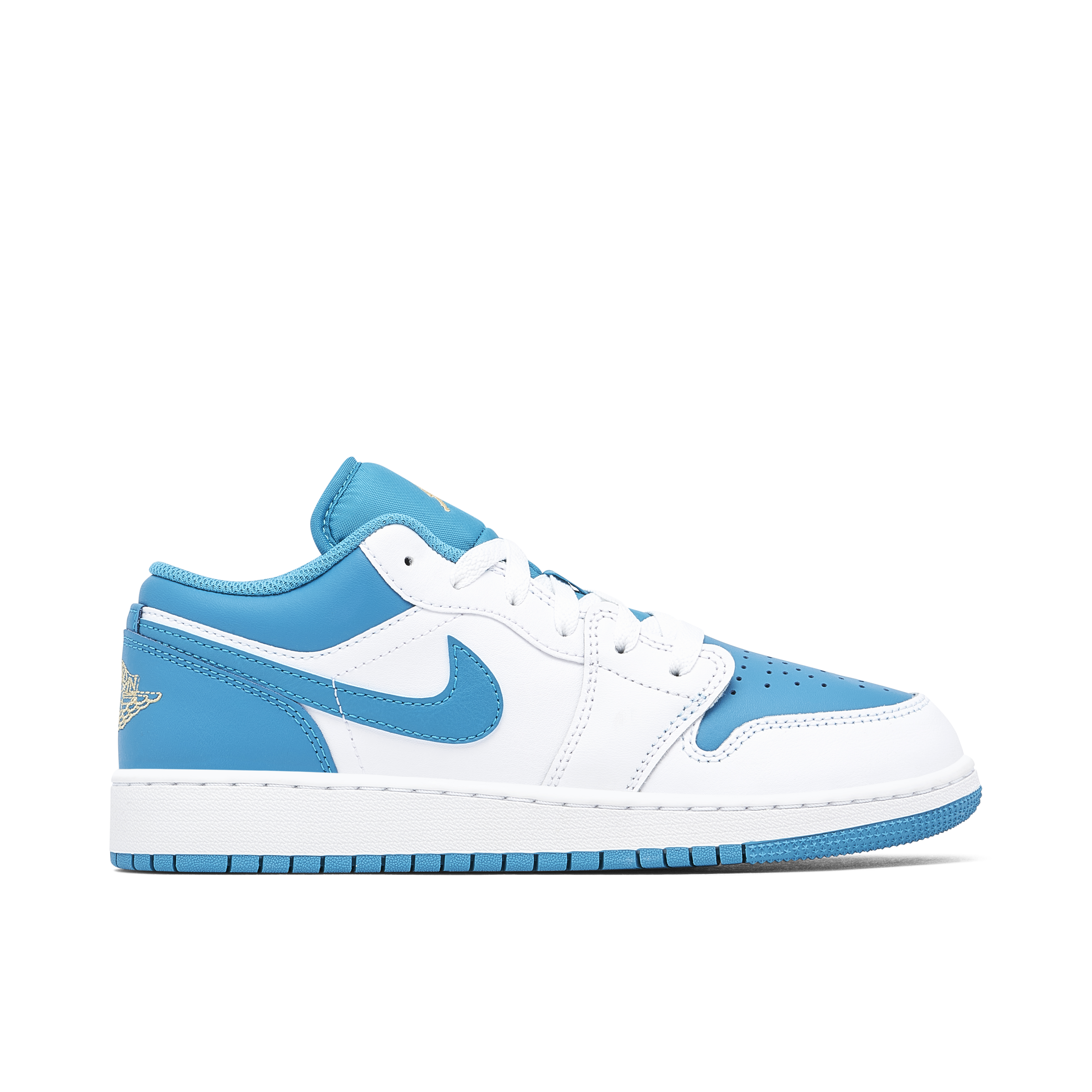 Air Jordan 1 Low White Teal GS | 553560-174 | Laced