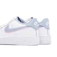 Nike Air Force 1 LV8 White Blue Women's Sneakers Shoes Double Swoosh DQ0359  100