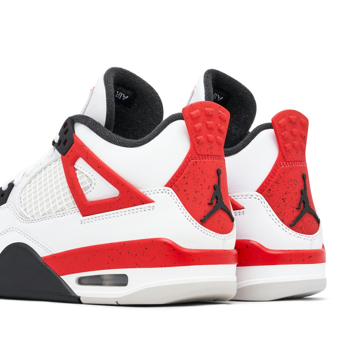 Air Jordan 4 Retro Red Cement GS 408452161 Laced