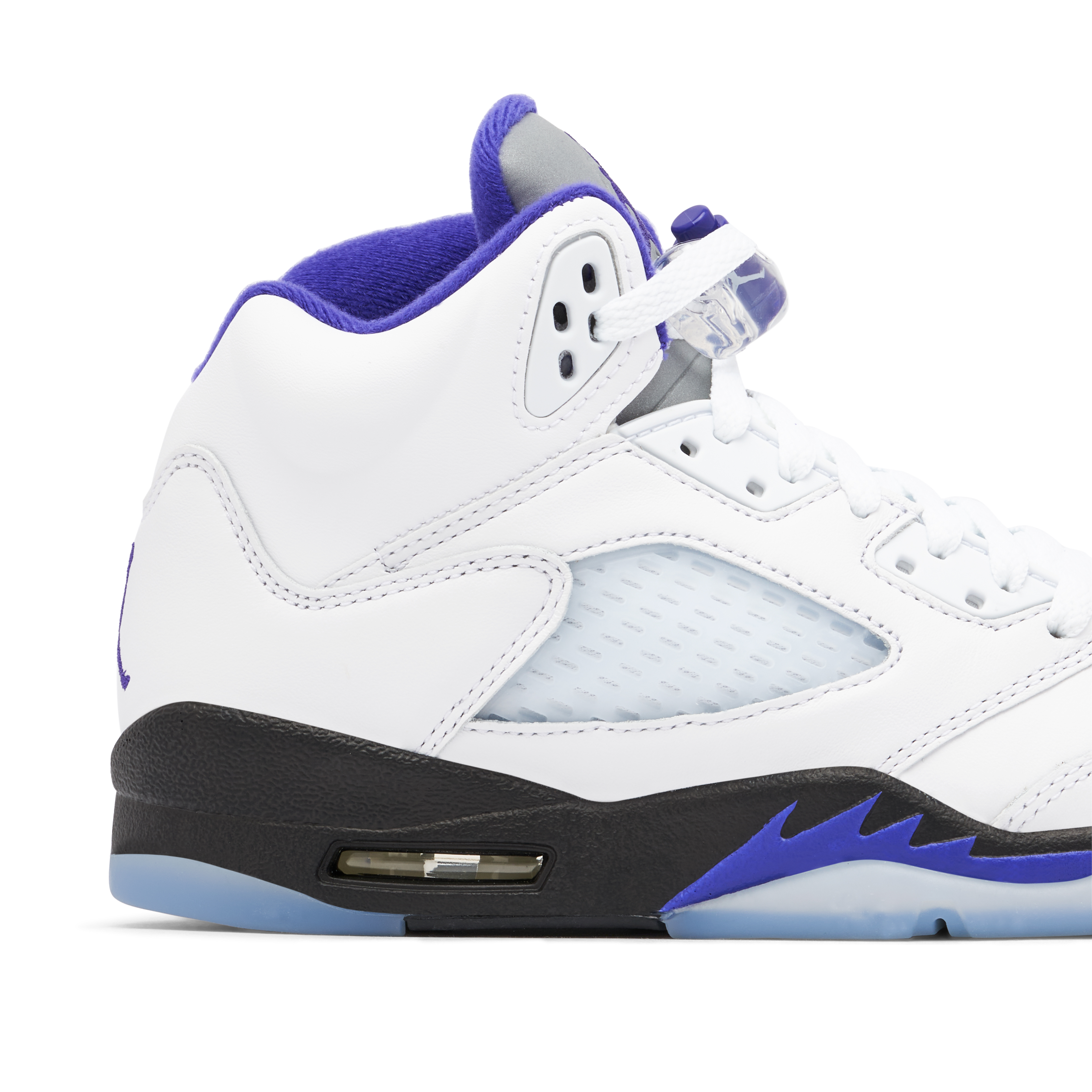 Jordan 5 clearance purple and white