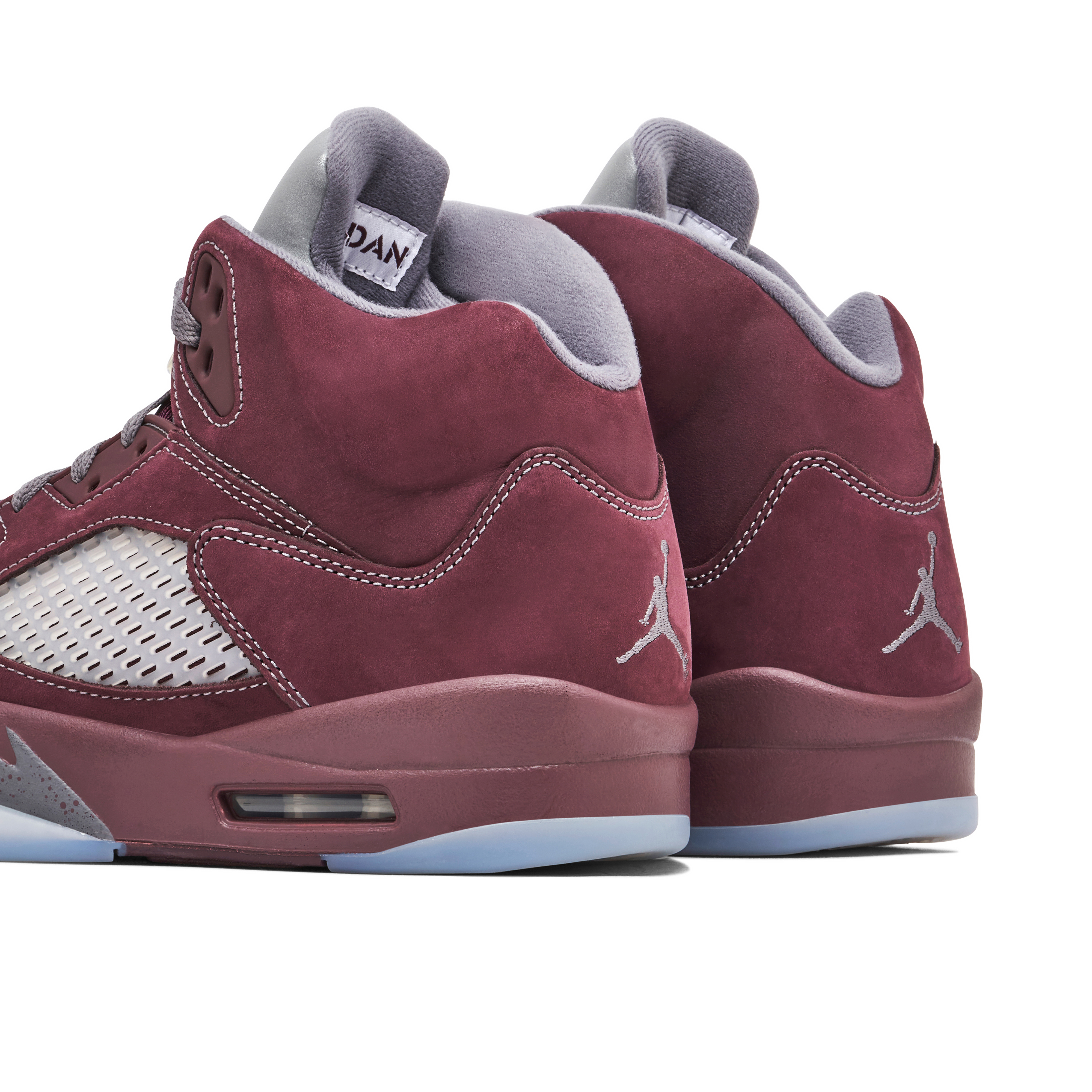 Red sales burgundy jordans