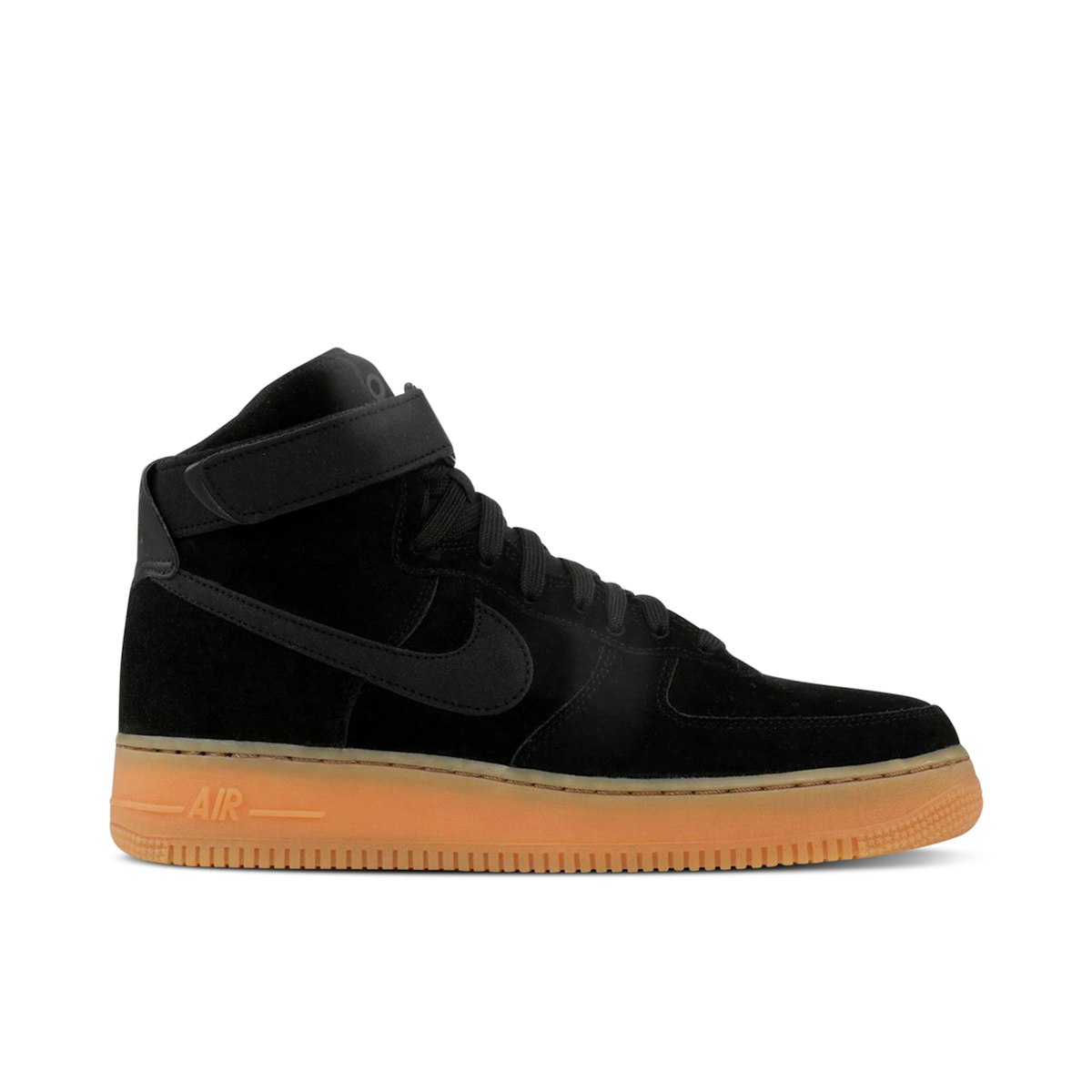 Nike air force 1 high suede black gum Clearance