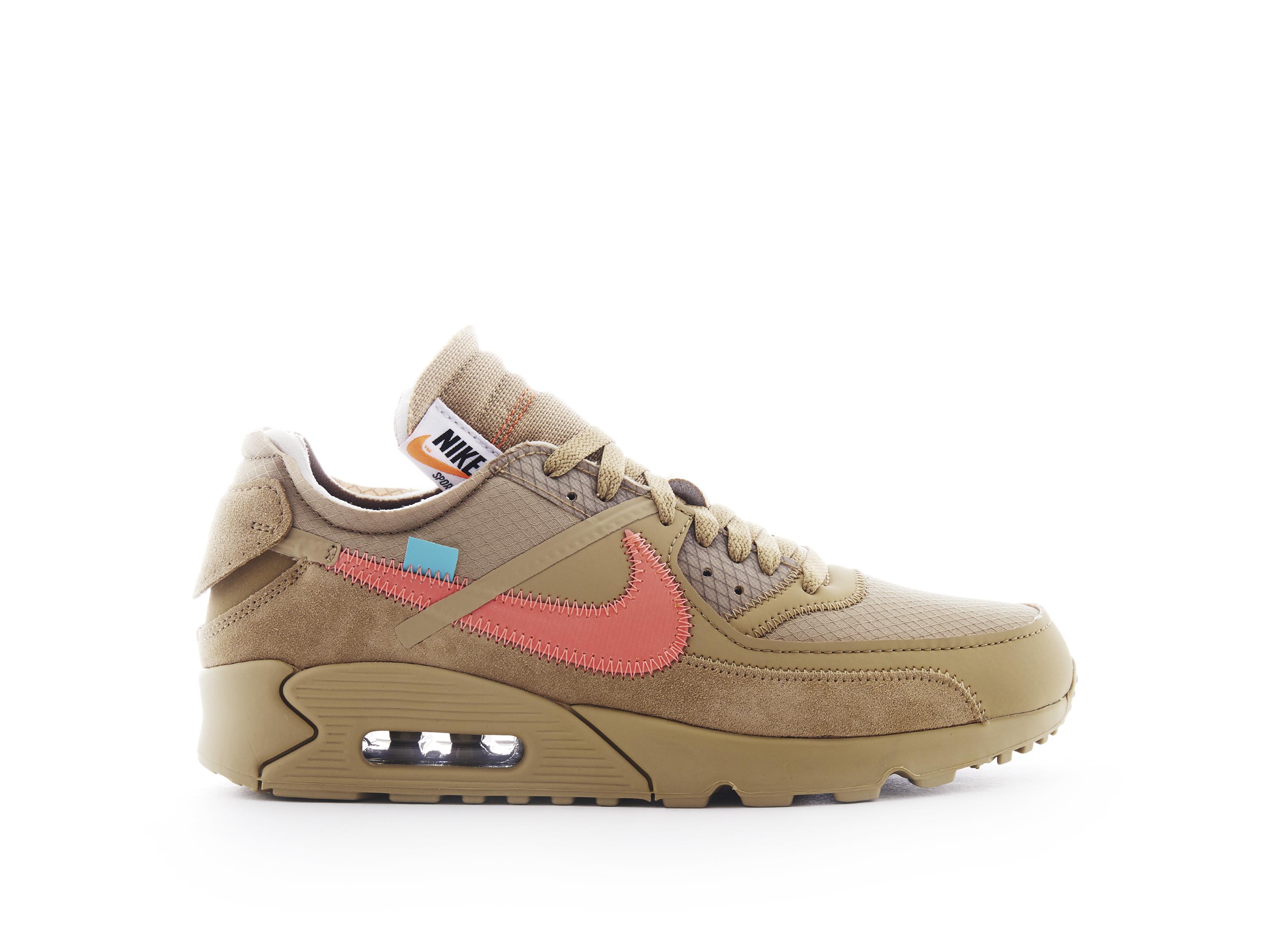 Where To Buy The OFF-WHITE x Nike Air Max 90 Desert Ore Tomorrow •  KicksOnFire.com