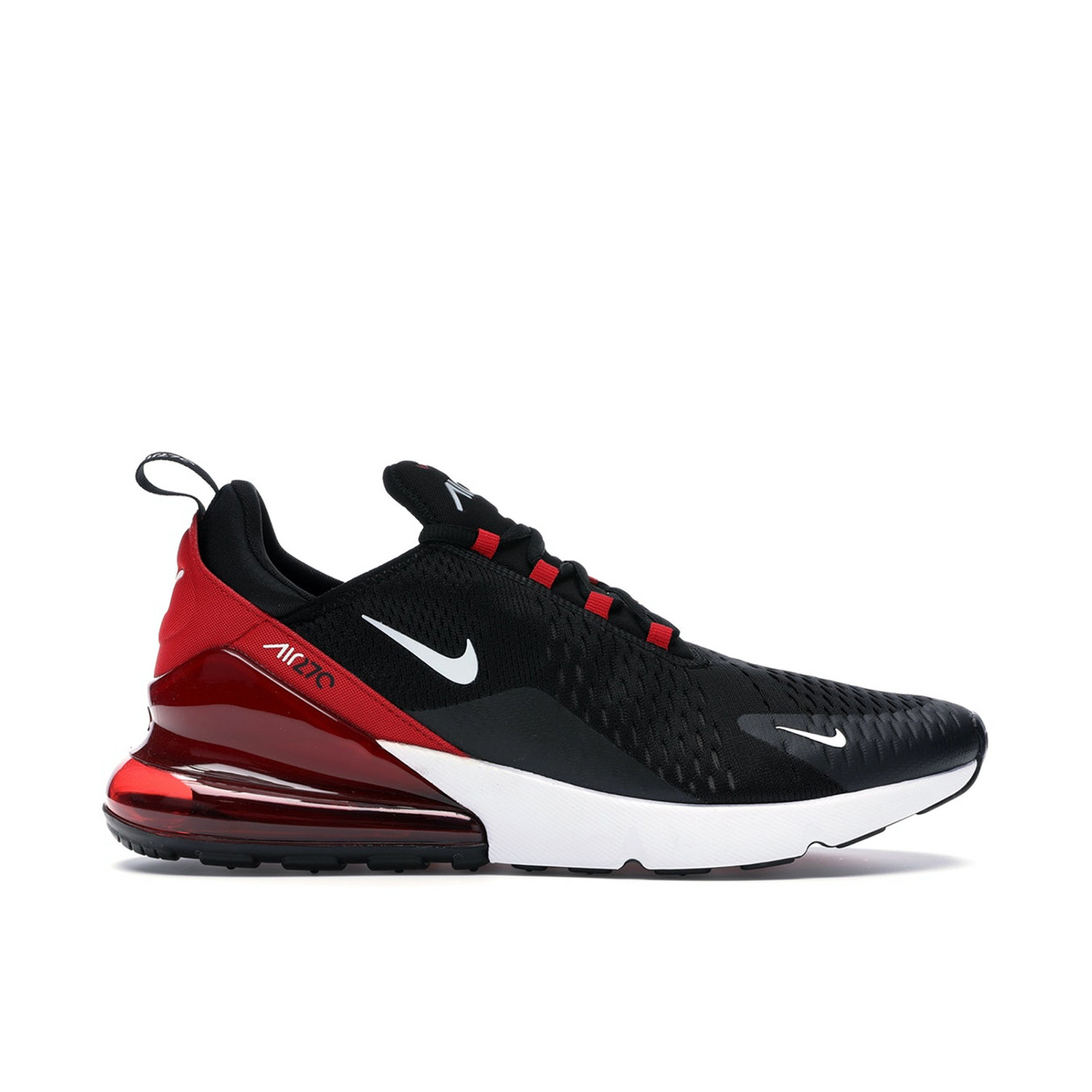 Nike Air Max 270 Black Red White Ah8050 022 Laced