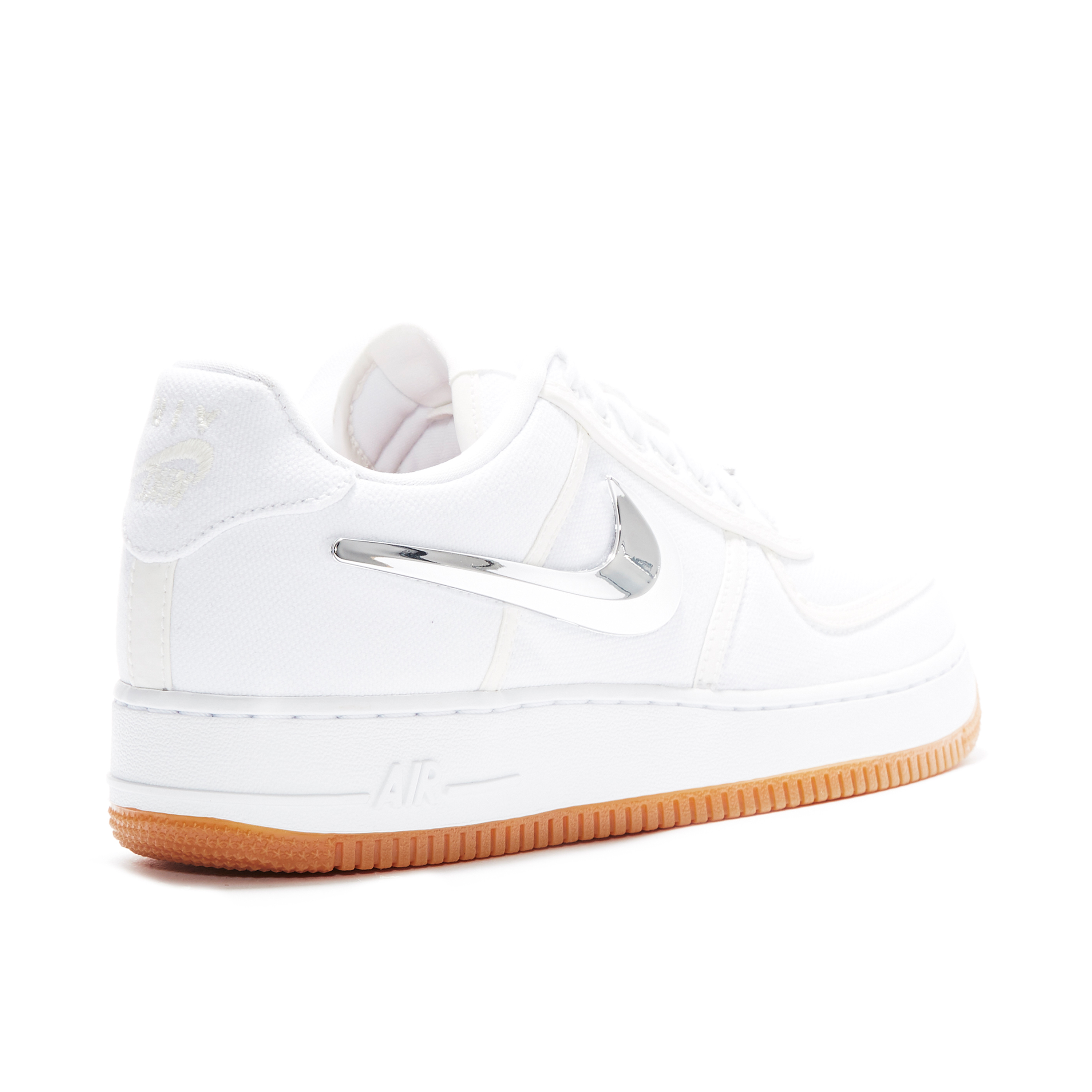 Nike Air Force 1 x Travis Scott White AQ4211 100 Laced