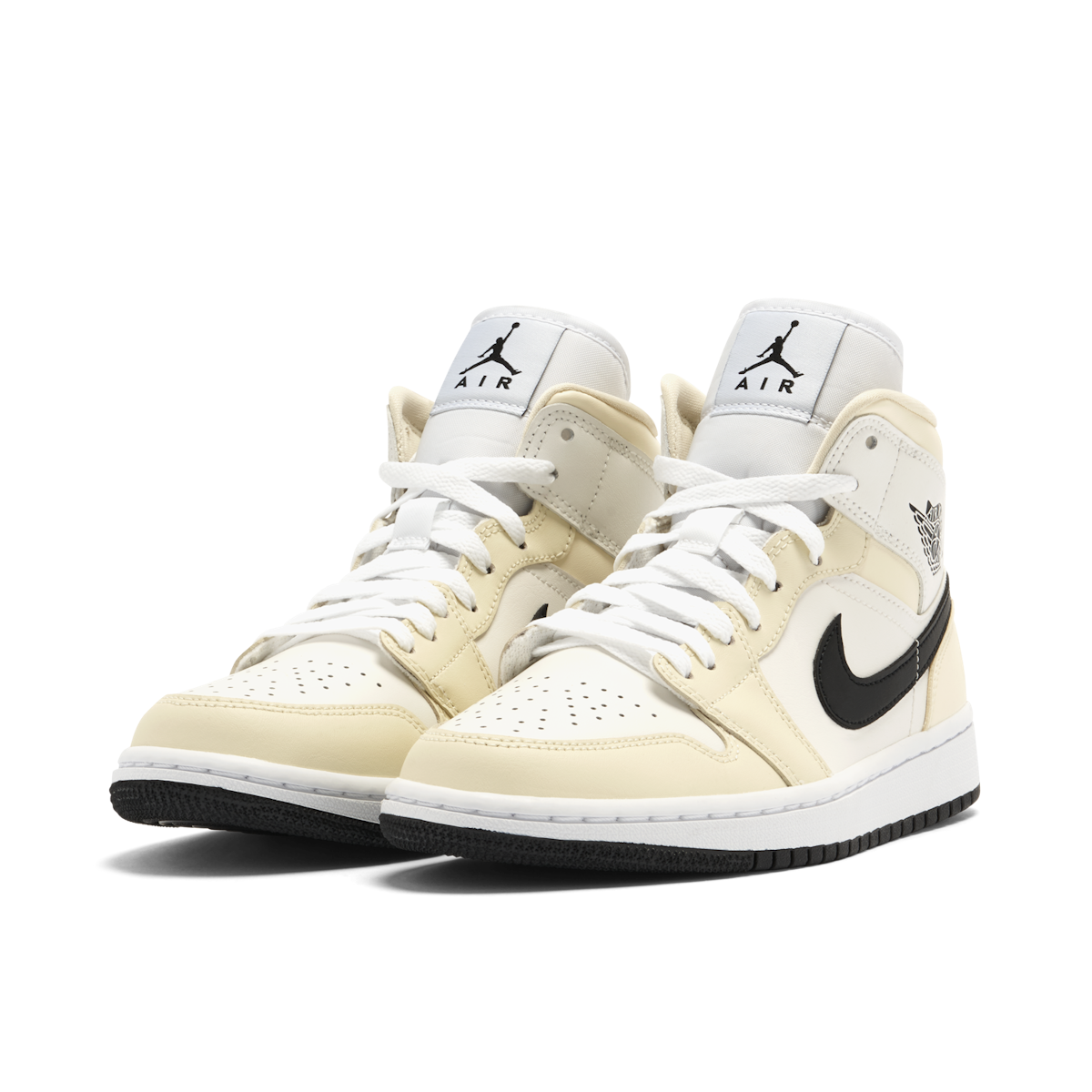 Air jordan 1 mid sales beige