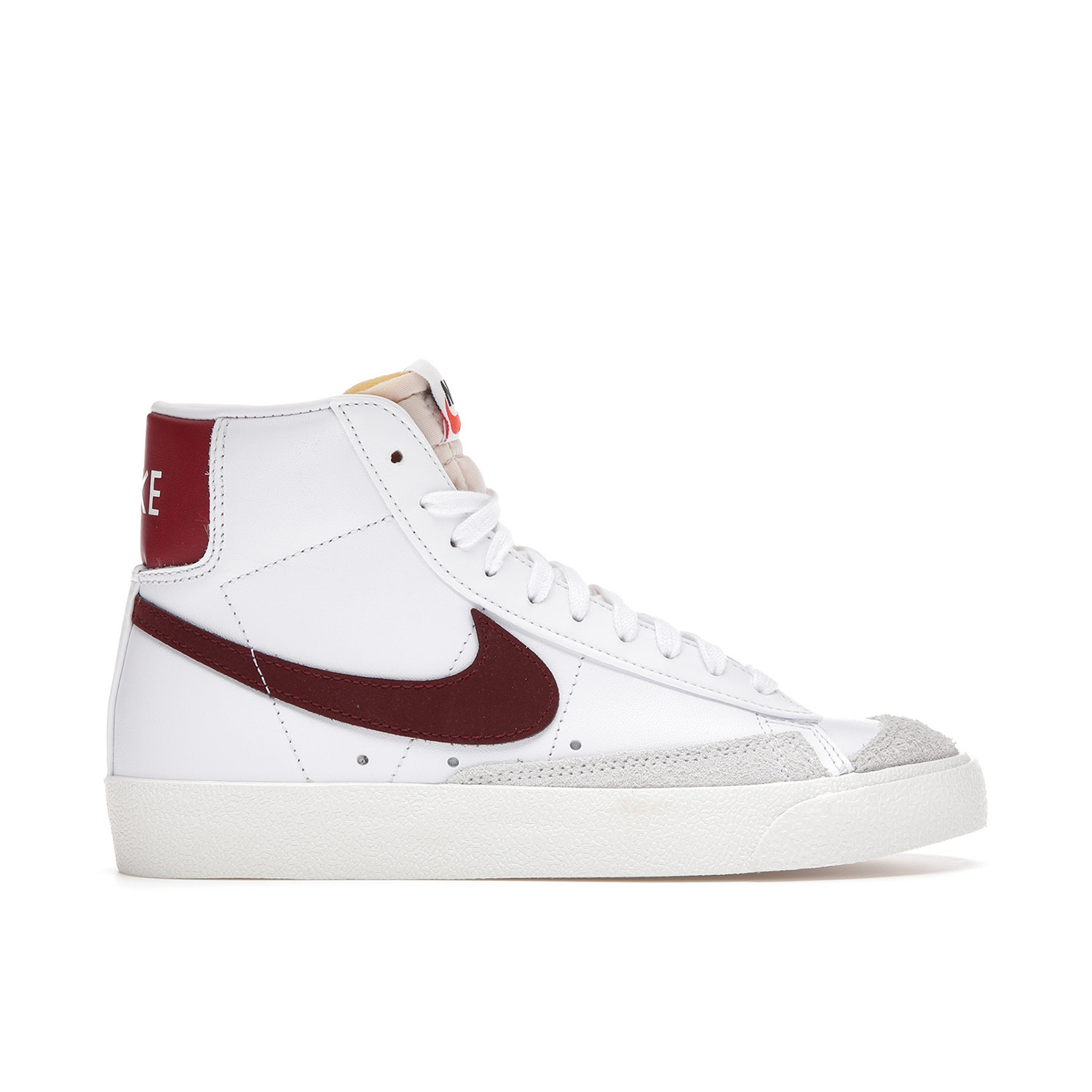 nike blazer mid 77 vintage white red