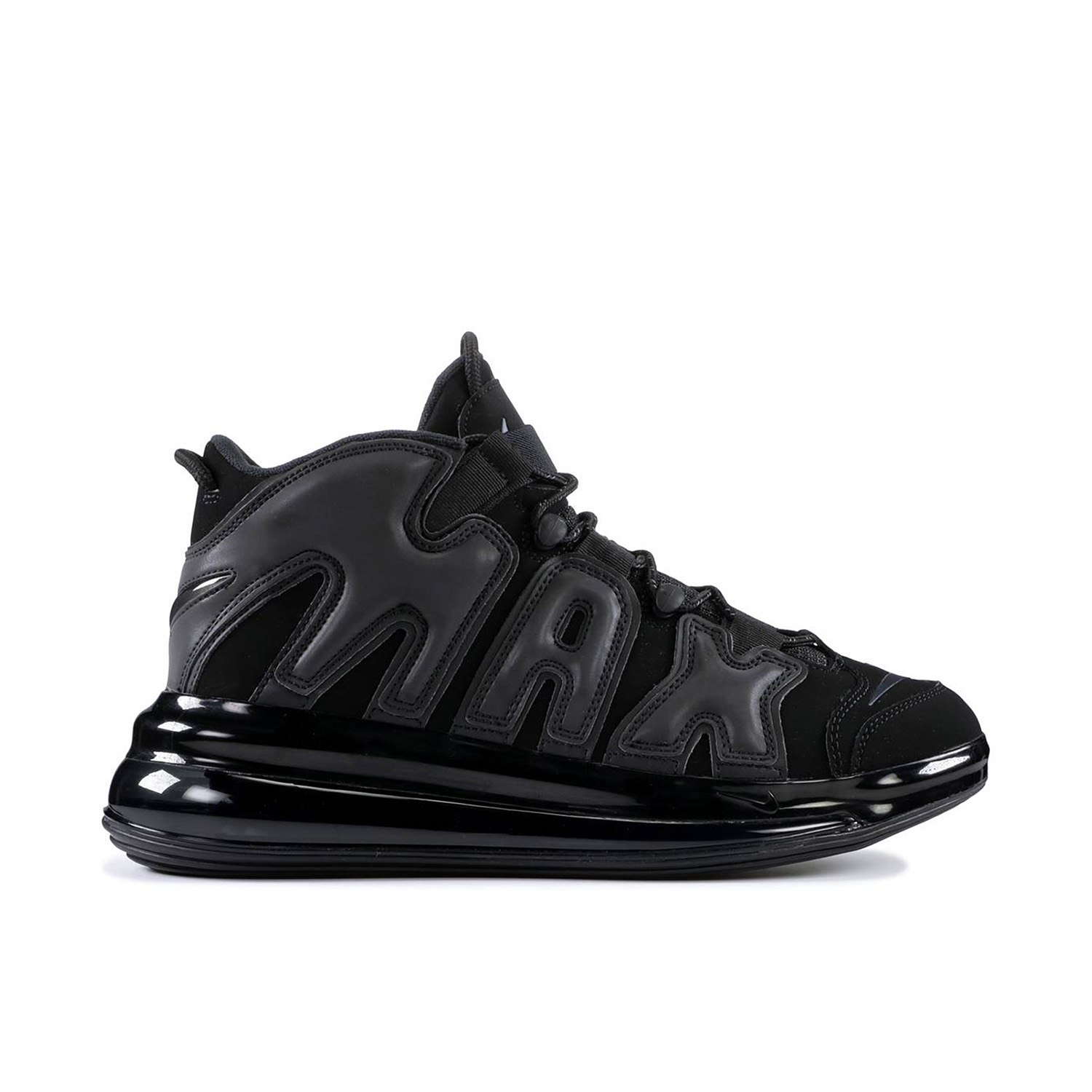 Nike Air More Uptempo 720 Triple Black | BQ7668-001 | Laced