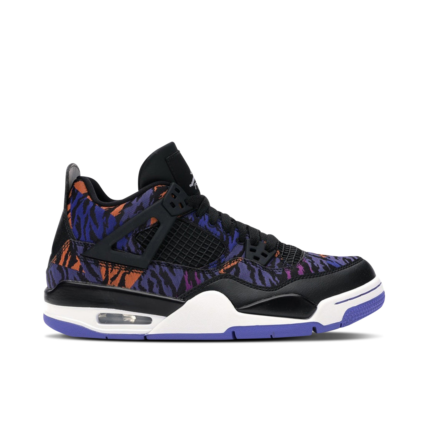 Jordan 4 2024 black and purple