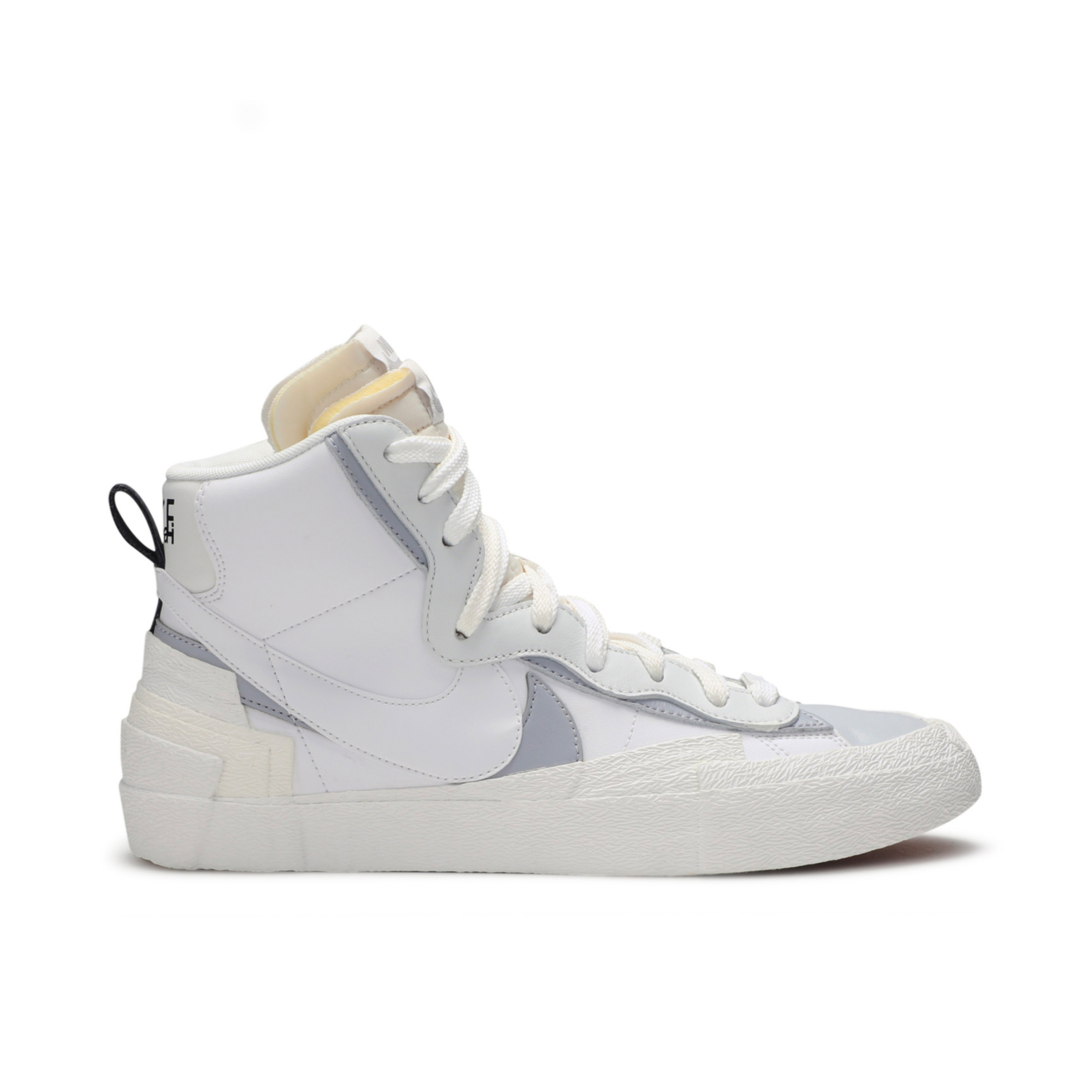Sacai x Nike Blazer Mid White Grey | BV0072-100 | Laced