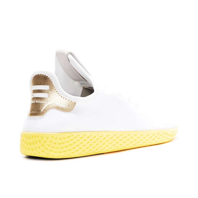 Pharrell x adidas Tennis Hu White Yellow BY2674 