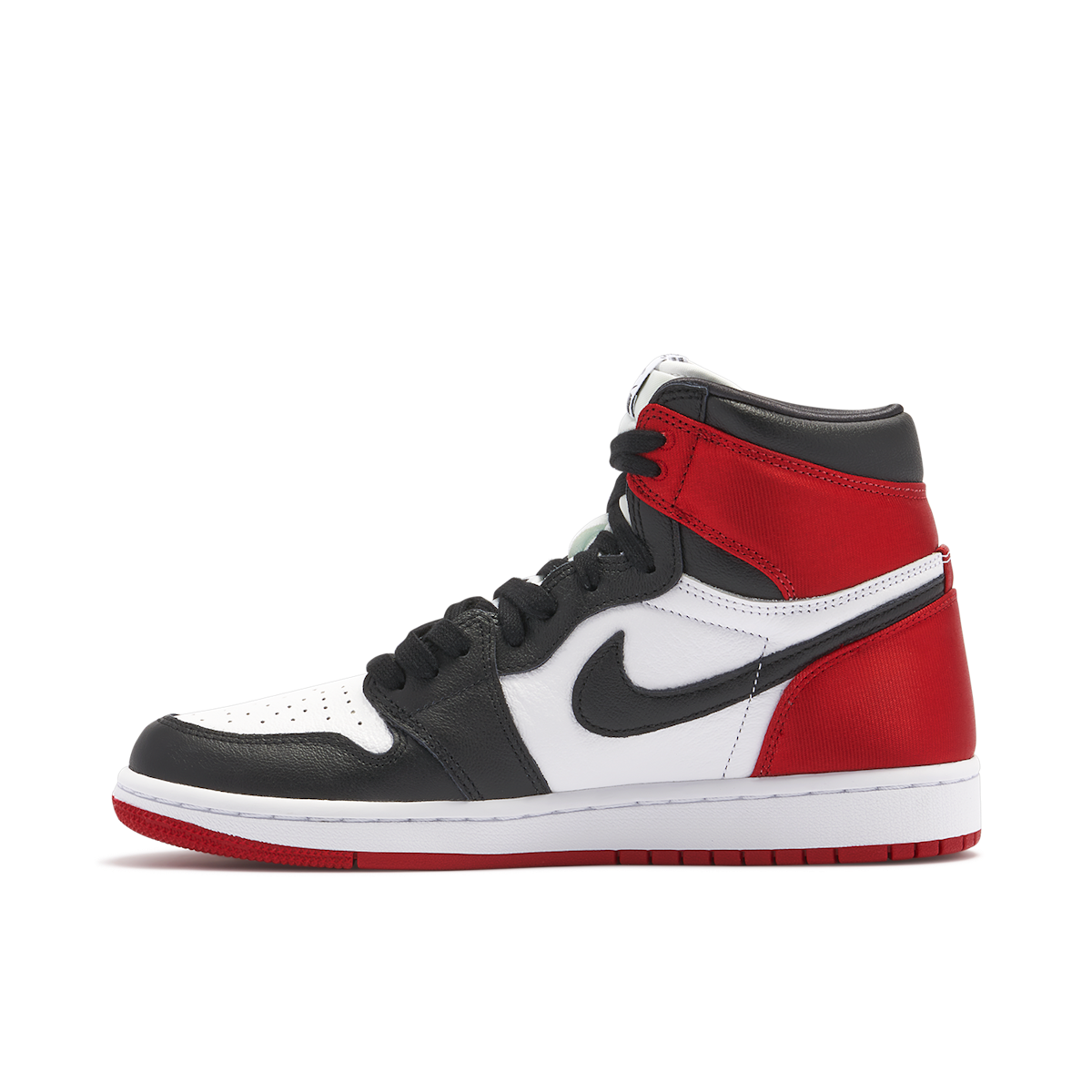 Air jordan satin black clearance toe