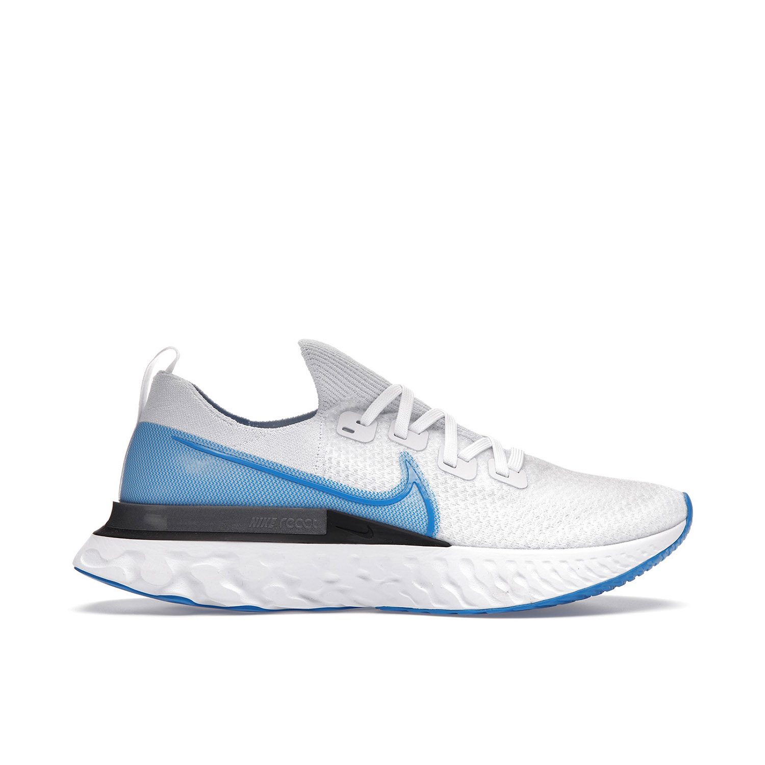 Nike React Infinity Run Flyknit White Blue | CD4371-101 | Laced