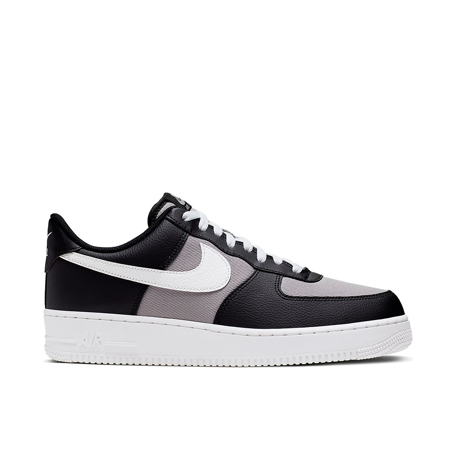 Nike Air Force 1 Low Canvas Black White | CI0056-001 | Laced