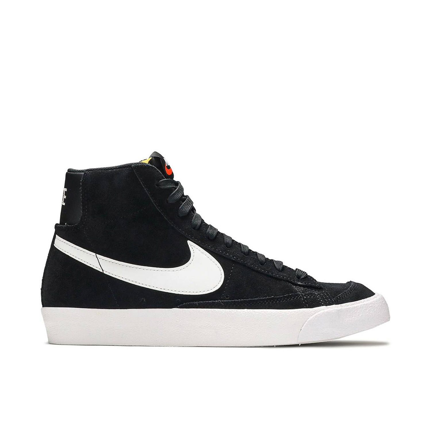 Nike Blazer Mid 77 Suede Black White | CI1172-005 | Laced