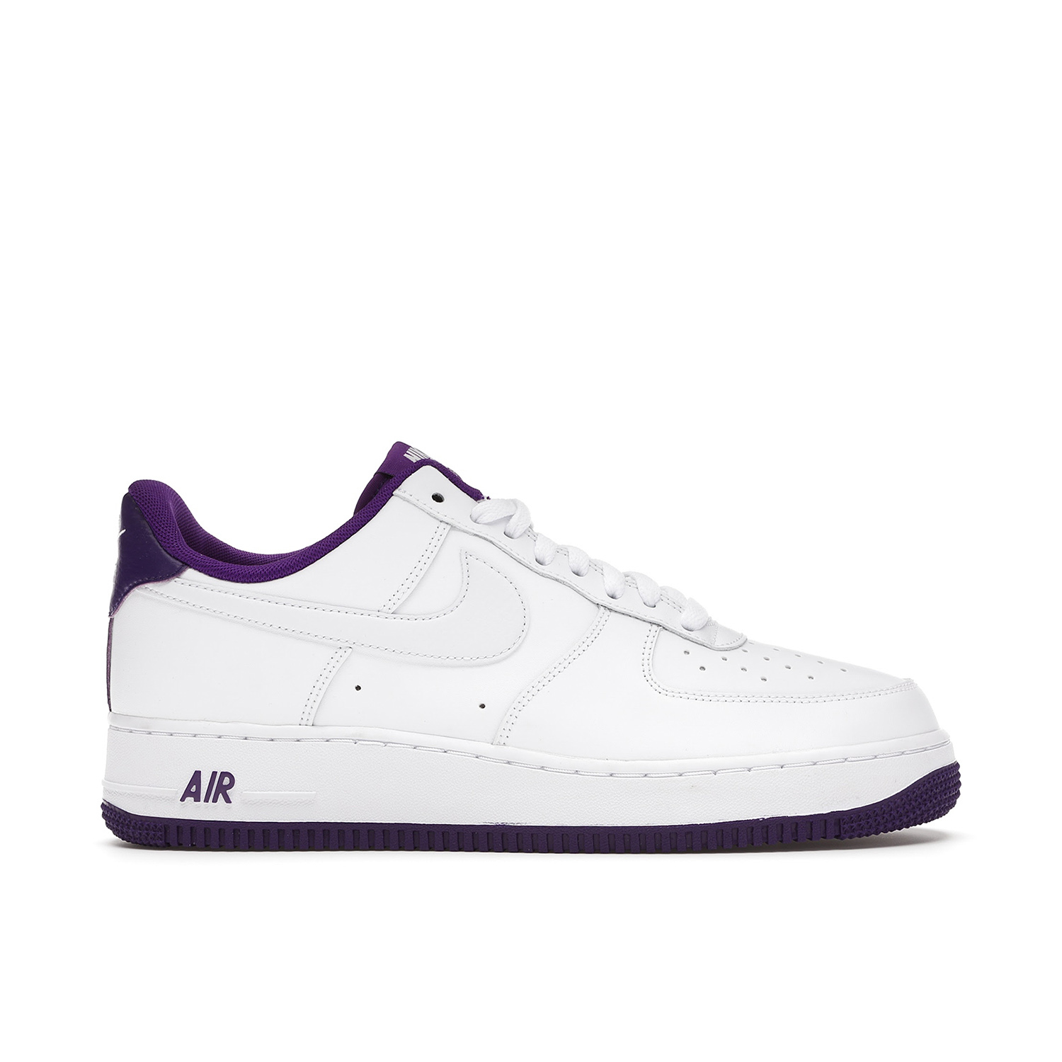 Nike Air Force 1 07 Low White Voltage Purple | CJ1380-100 | Laced