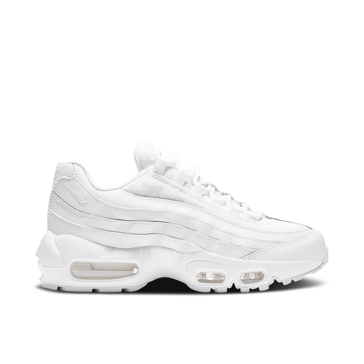 Nike Air Max 95 Recraft Triple White GS | CJ3906-100 | Laced