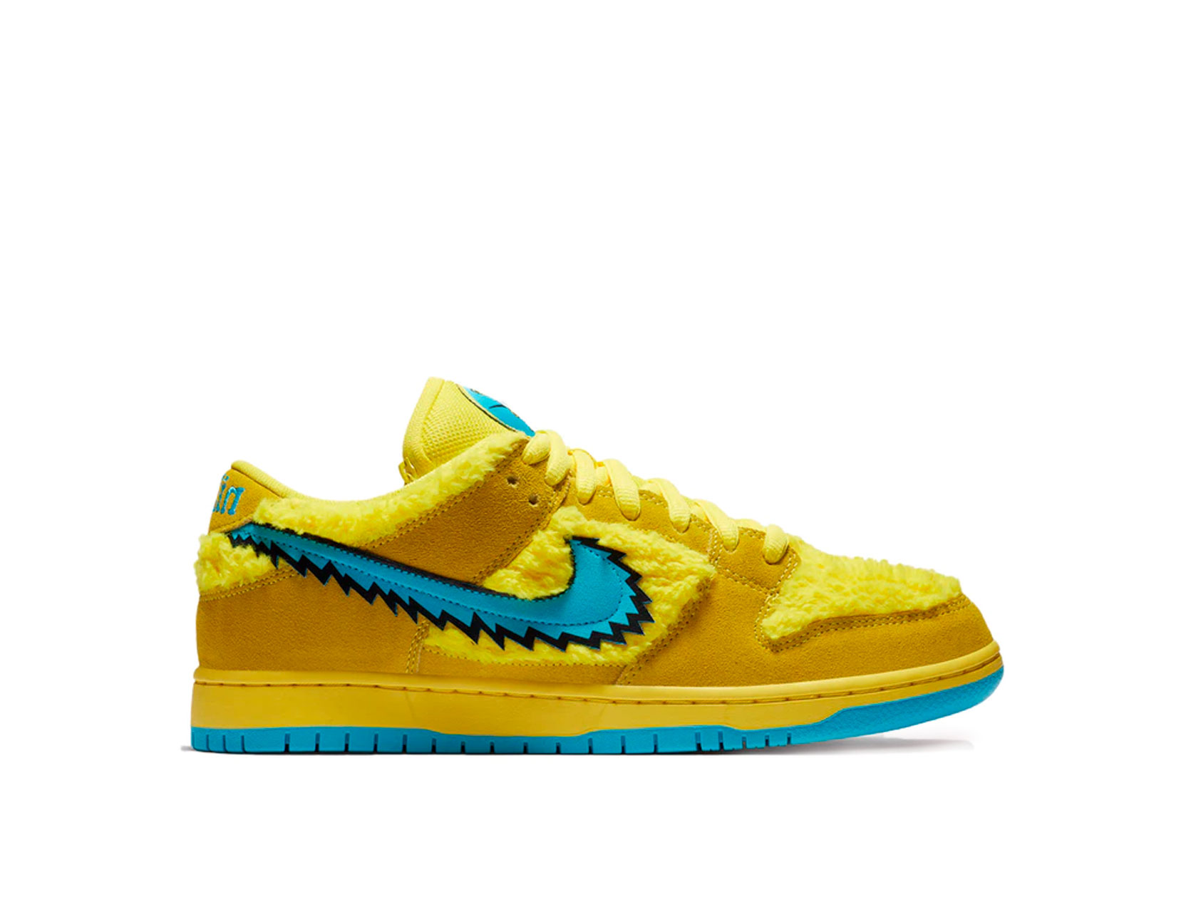 nike sb dunks yellow