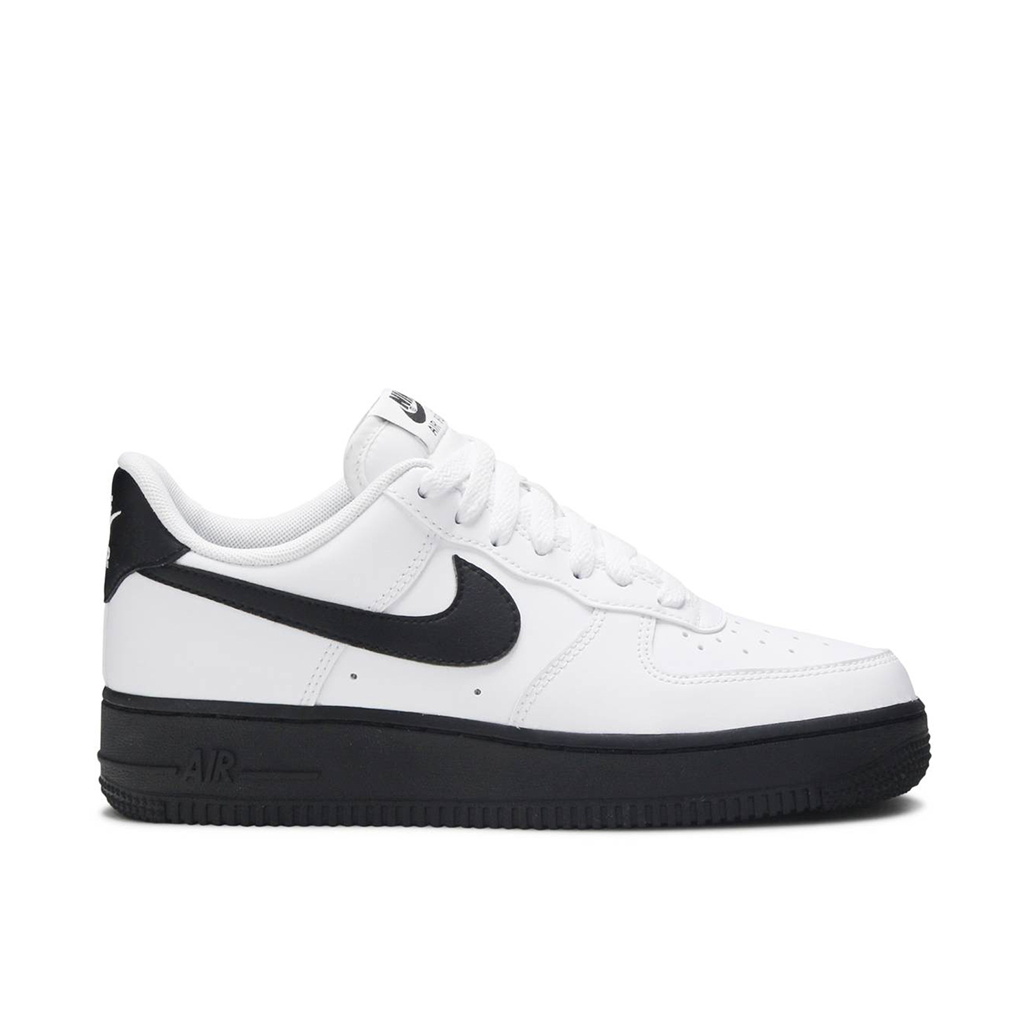 Nike Air Force 1 07 Low White Black Midsole | CK7663-101 | Laced