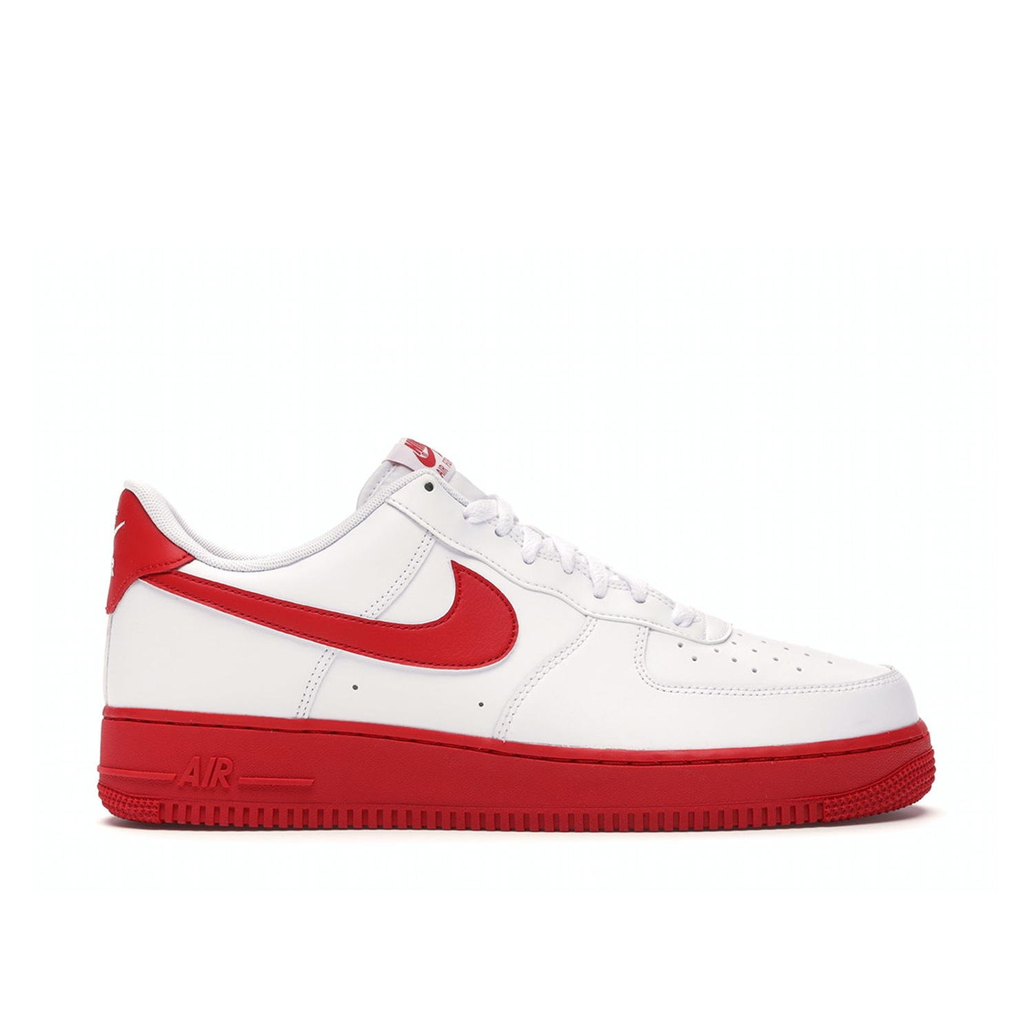 Nike Air Force 1 Low White Red Midsole | CK7663-102 | Laced