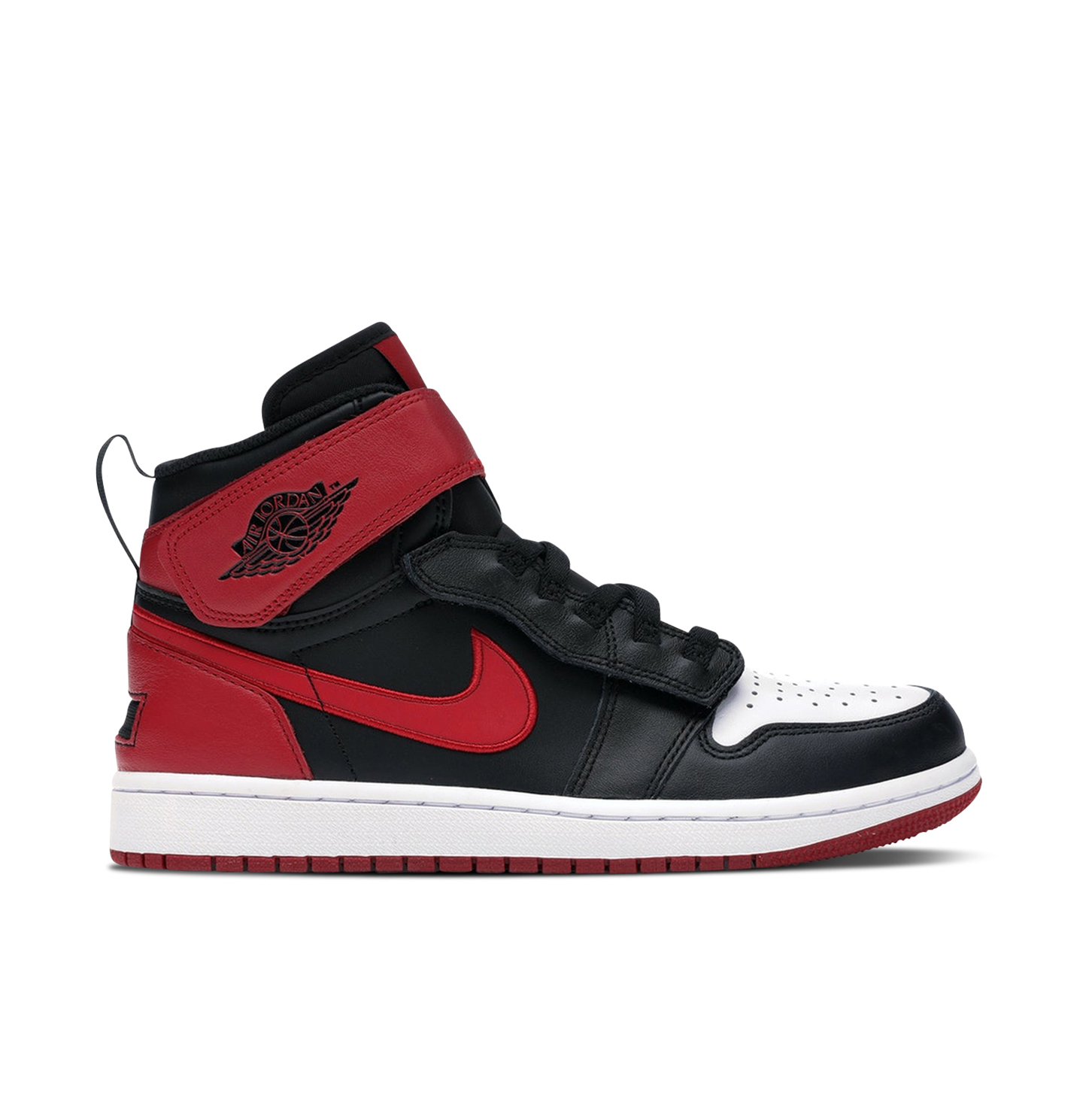 Air Jordan 1 FlyEase Bred White Toe | CQ3835-001 | Laced