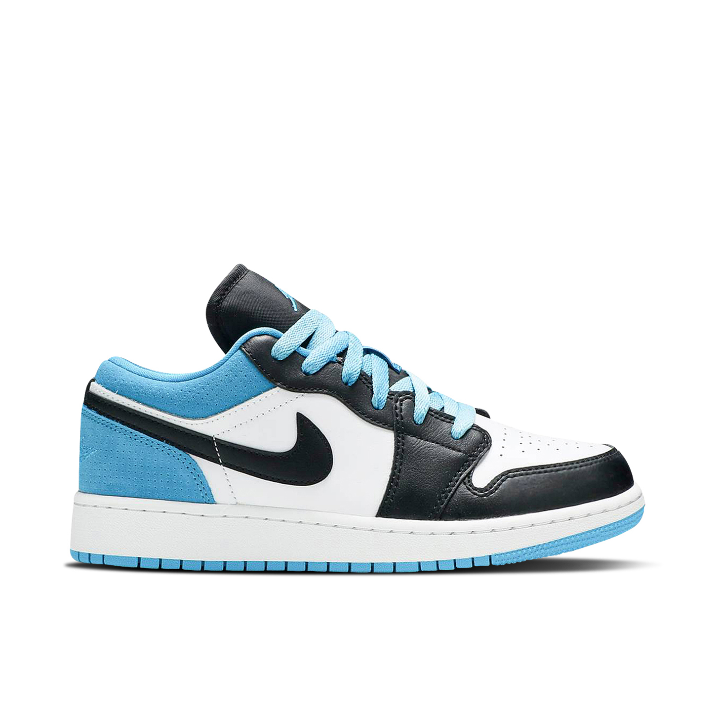 Air Jordan 1 Low Laser Blue Black Gs 