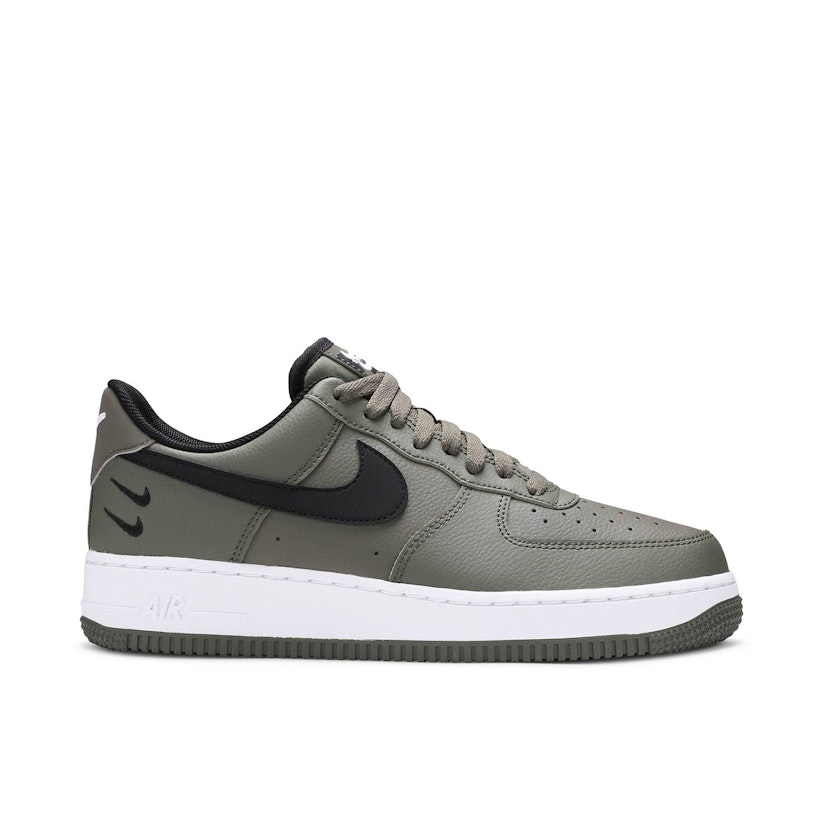 Nike Air Force Double Swoosh CT2300-300 Olive Black-White Men's Size  12