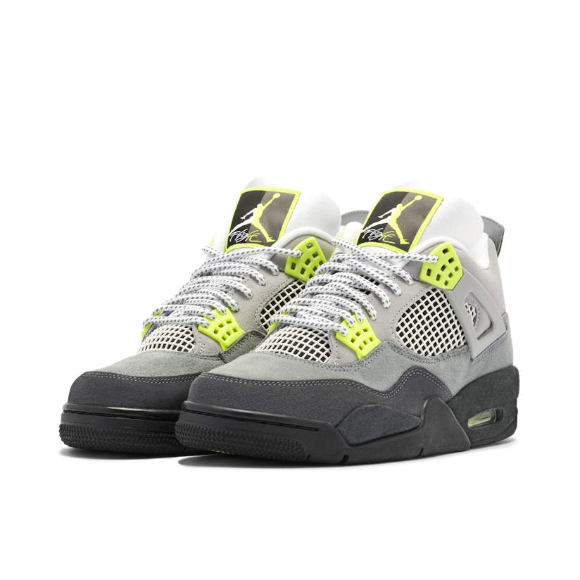 Jordan retro 4 lime green Clearance
