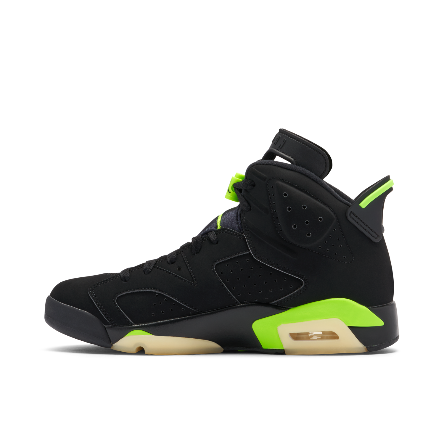 jordan retro 6 lime green