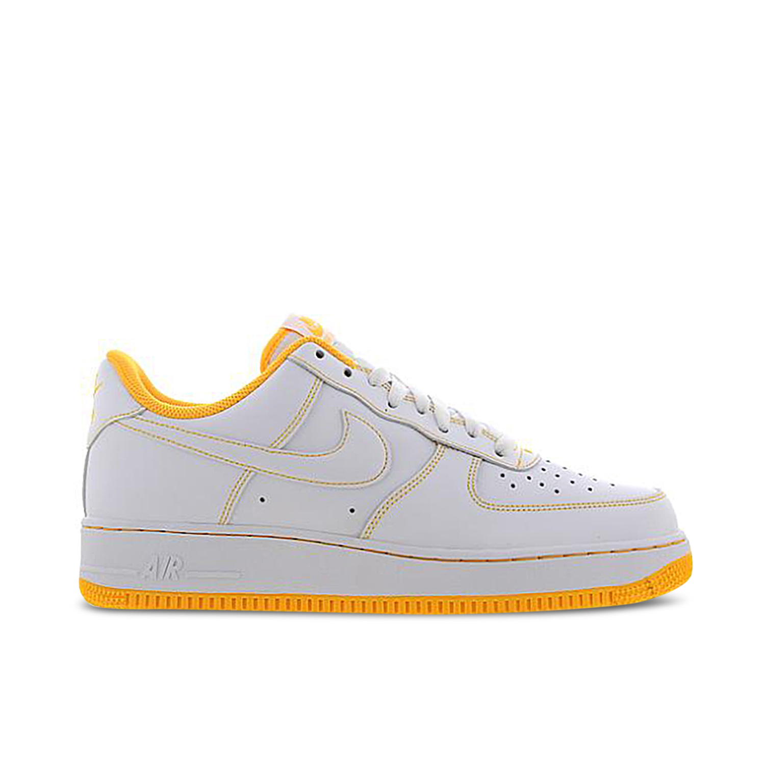 Nike Air Force 1 Low White Yellow Stitch | CV1724-102 | Laced