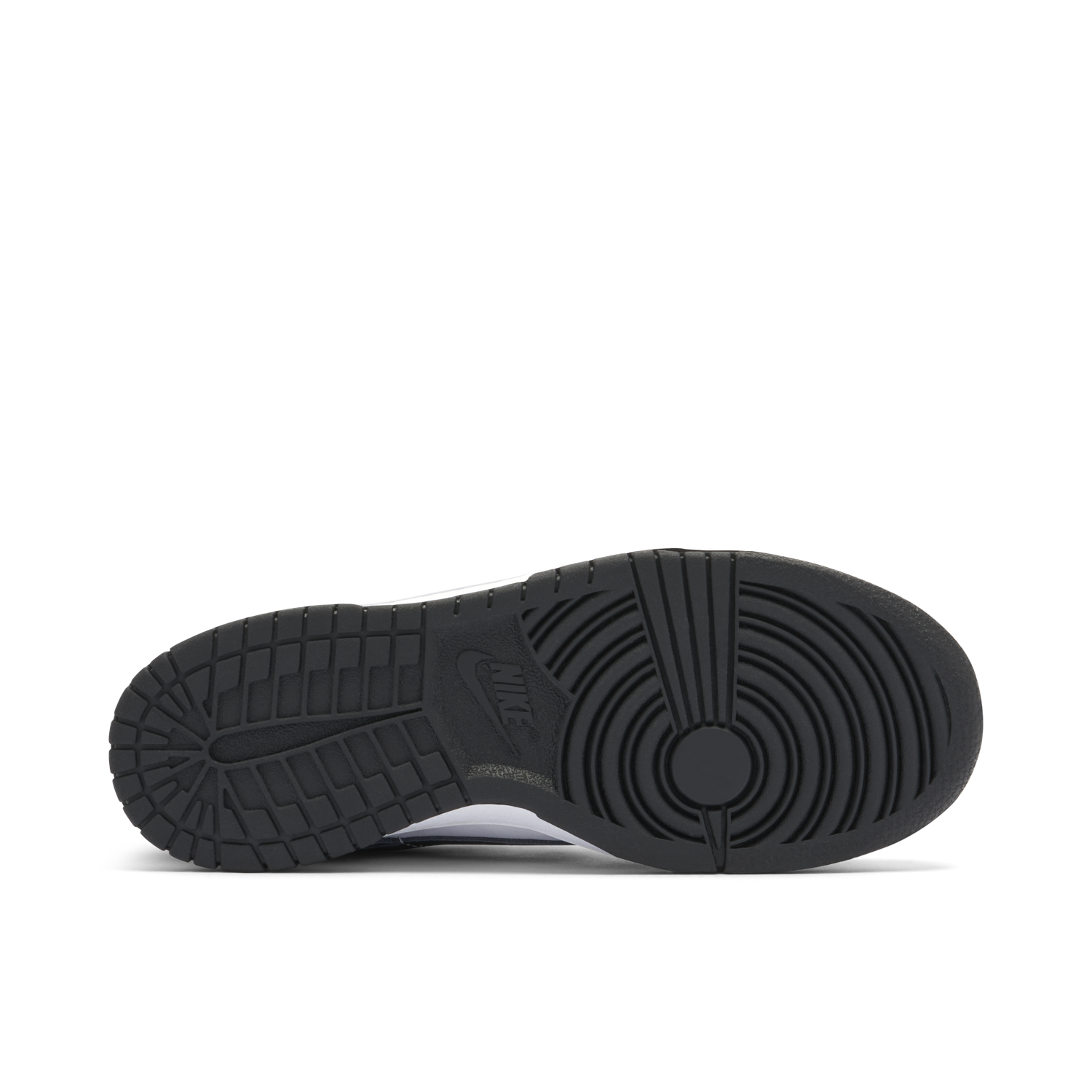 black and white dunks mid